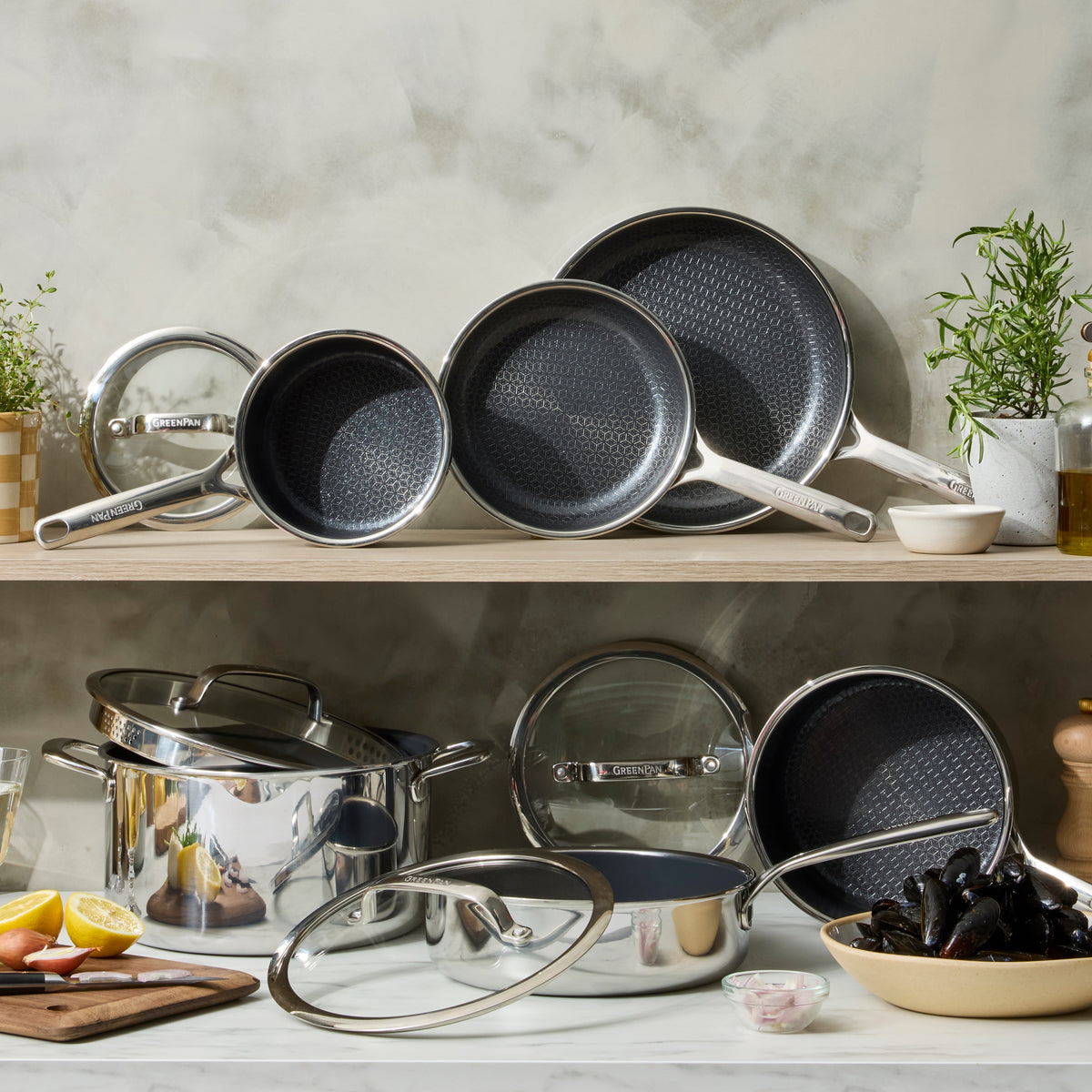 Spectra Thermobond Hybrid Ceramic Nonstick 10-Piece Cookware Set - Image 17