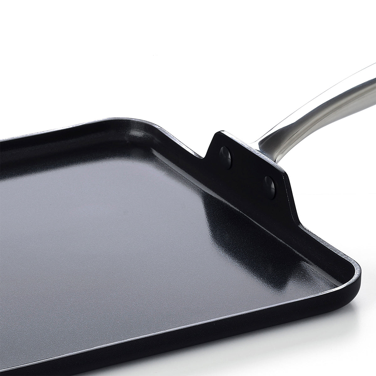 Chatham Black Ceramic Nonstick 11 Square Griddle - Image 5