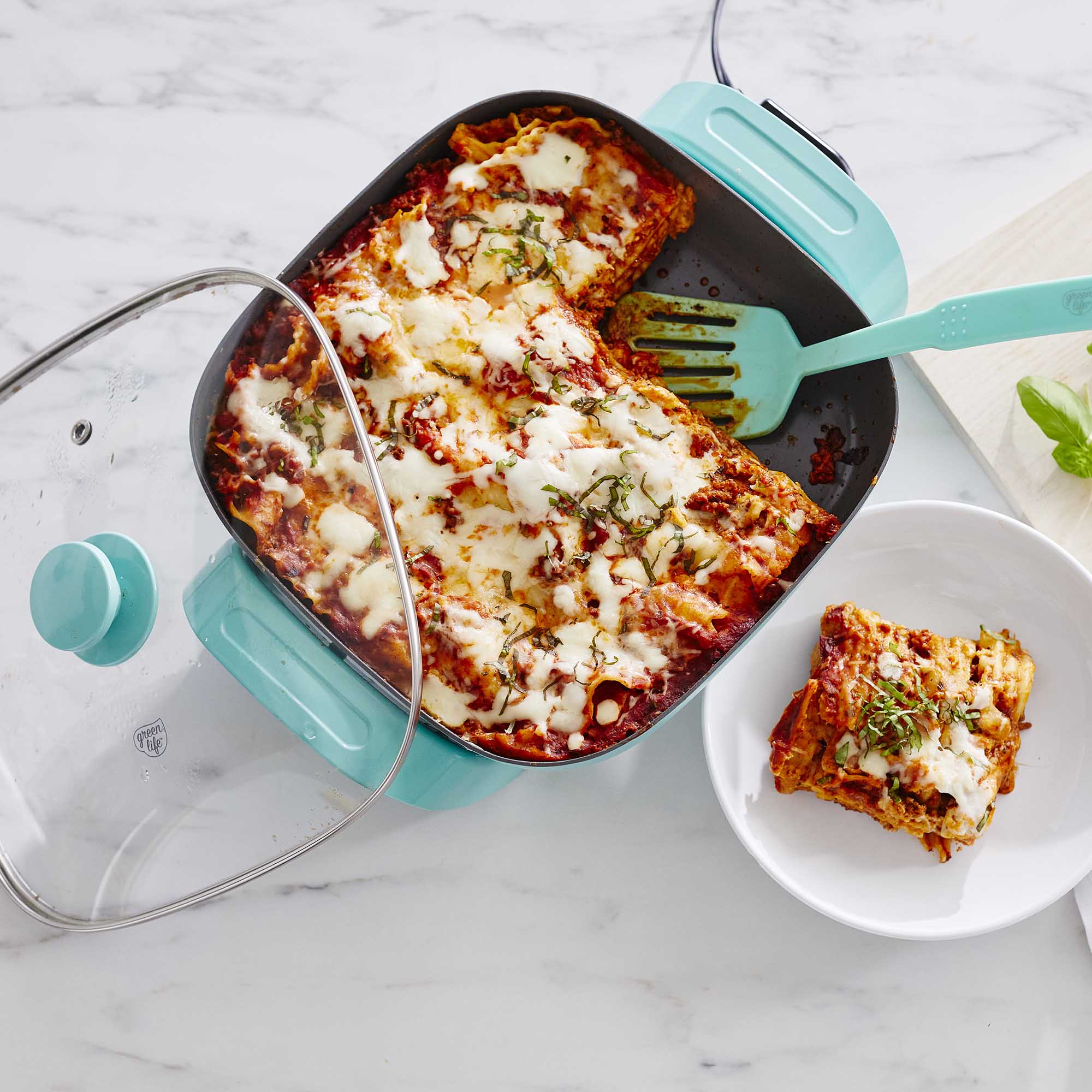 GreenLife Electric Skillet | Turquoise - Image 7