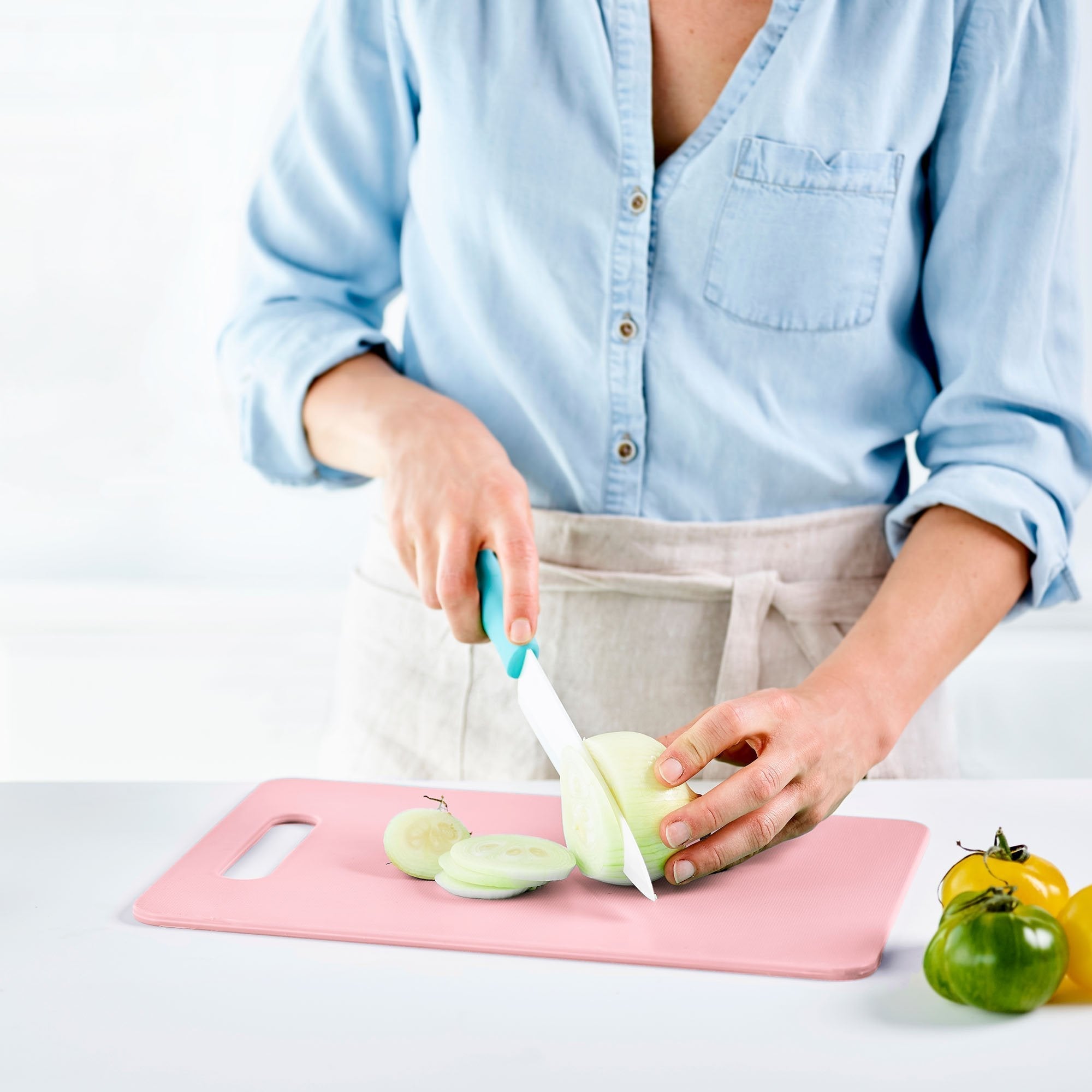 GreenLife Cutting Board Set | Pink - Image 4