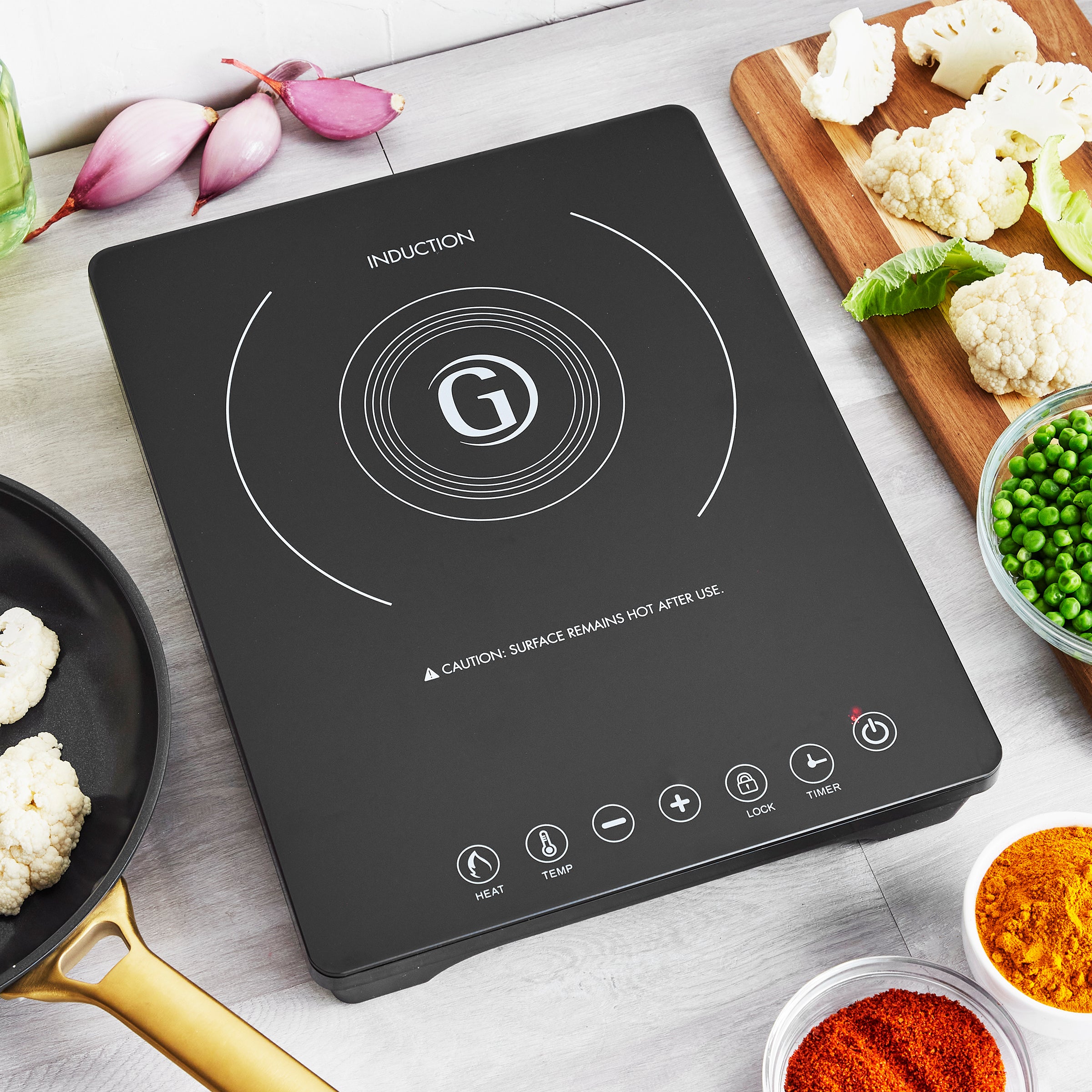 GreenPan 1800 Watts Induction Cooktop - Image 2