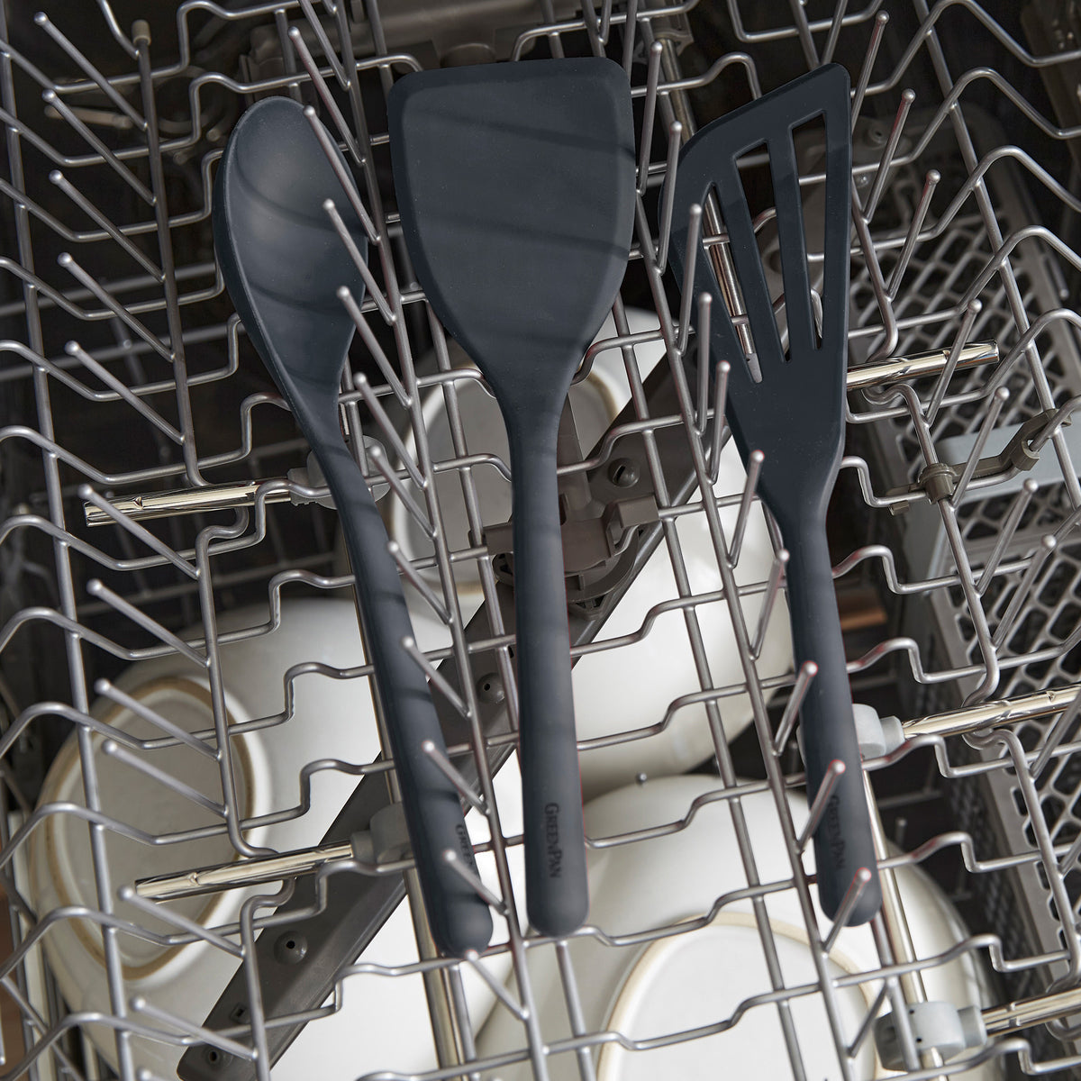 Platinum Silicone Tongs | Gray - Image 6
