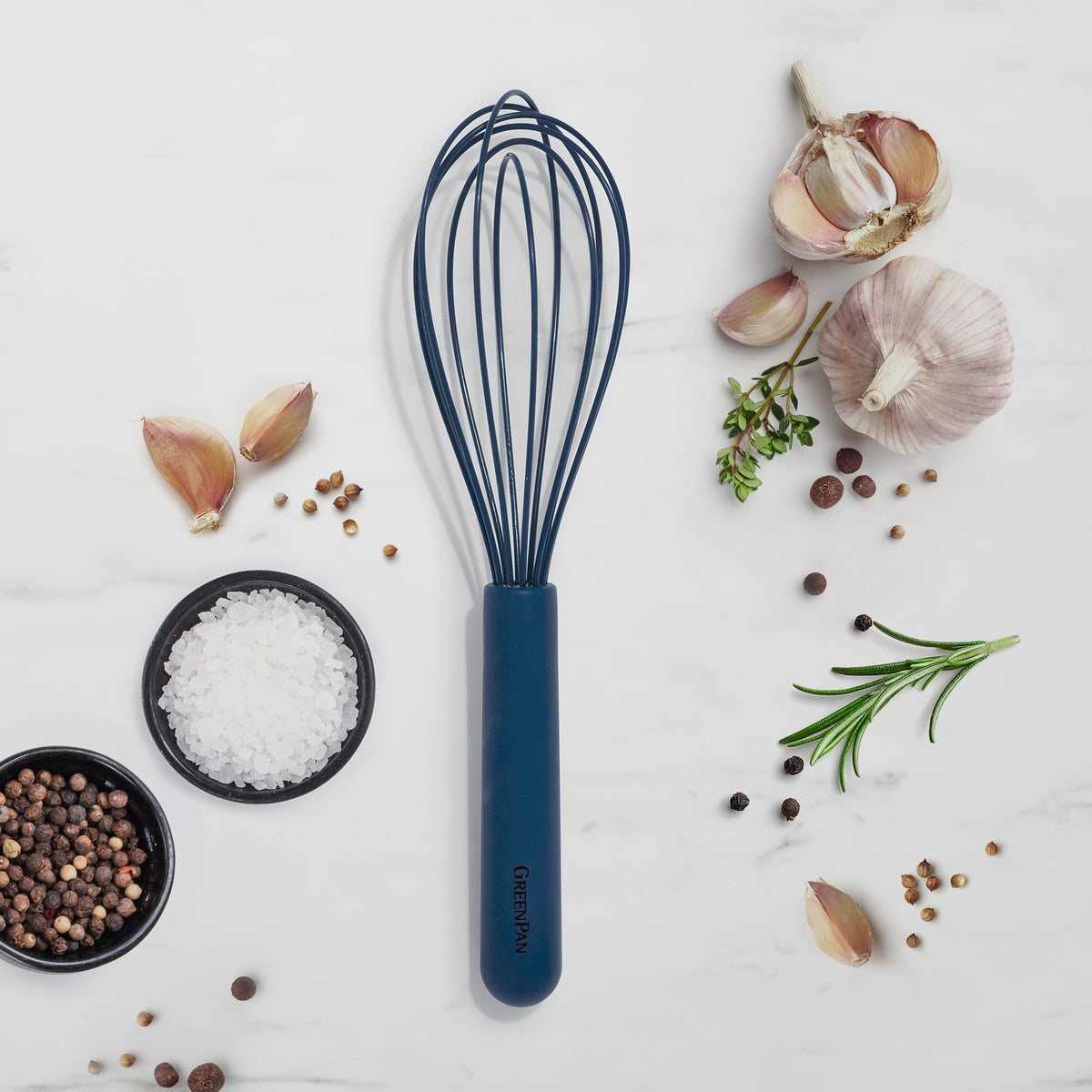 Platinum Silicone Whisk | Navy - Image 2