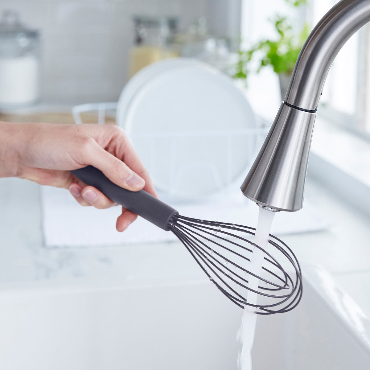 Platinum Silicone Whisk | Gray - Image 4