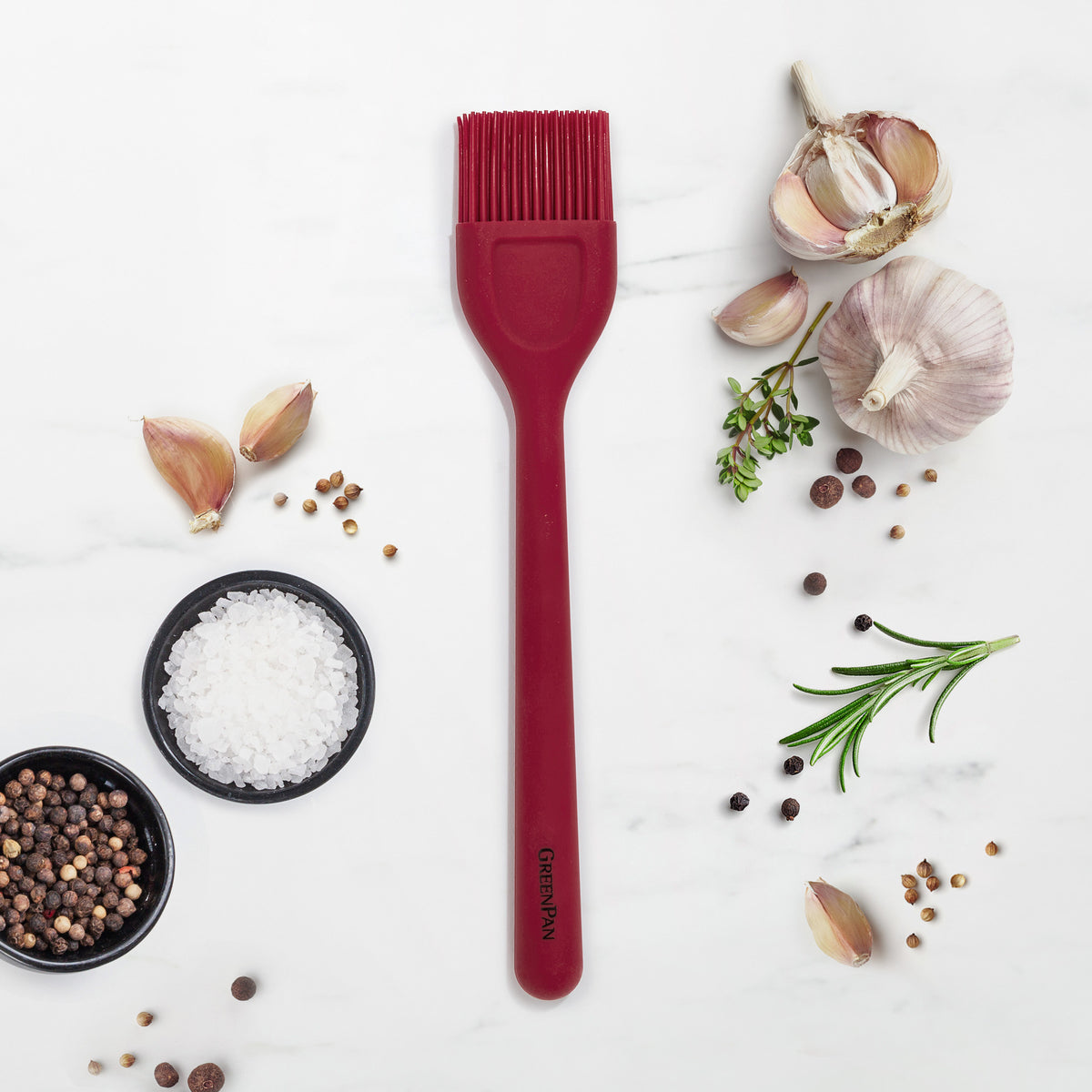 Platinum Silicone Basting Brush | Red - Image 2