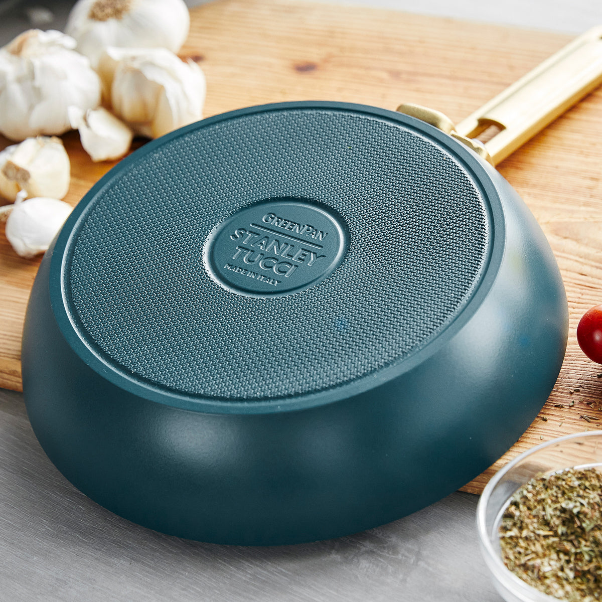 Stanley Tucci™ Ceramic Nonstick 8 Frypan | Venetian Teal - Image 7