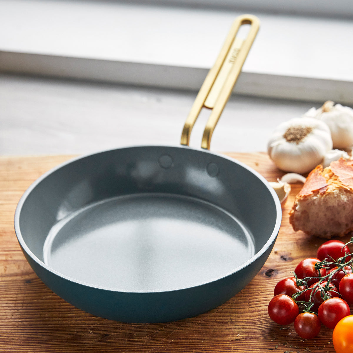 Stanley Tucci™ Ceramic Nonstick 8 Frypan | Venetian Teal - Image 8
