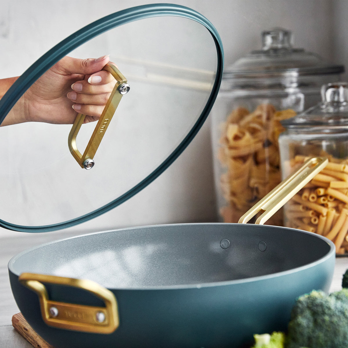 Stanley Tucci™ Ceramic Nonstick 6.5-Quart Essential Stanley Pan | Venetian Teal - Image 9
