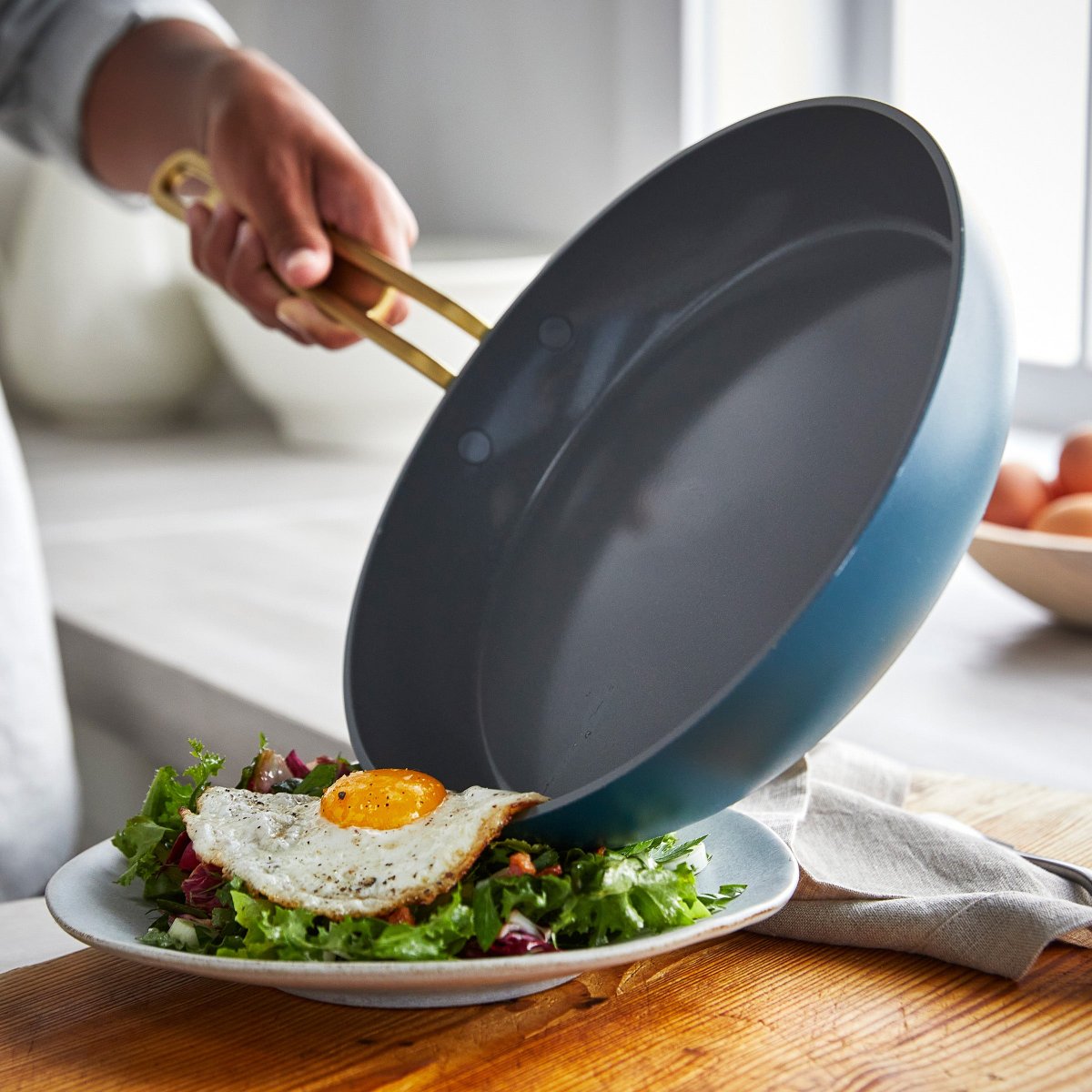 Stanley Tucci™ Ceramic Nonstick 11-Piece Cookware Set | Venetian Teal - Image 7