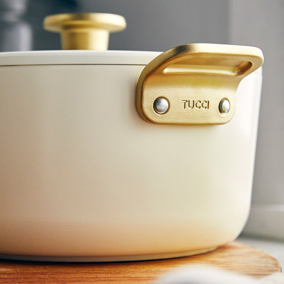 Stanley Tucci™ Ceramic Nonstick 6.5-Quart Dutch Oven | Carrara White - Image 8