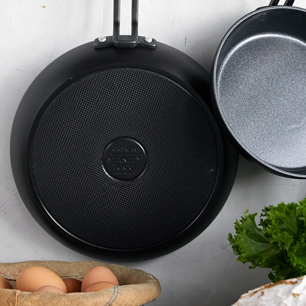 Stanley Tucci™ Ceramic Nonstick 8 and 10 Frypan Set | Milano Black - Image 5