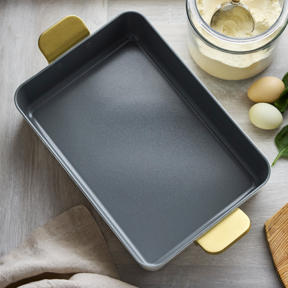 Stanley Tucci™ Ceramic Nonstick Lasagna Pan | Carrara White - Image 6