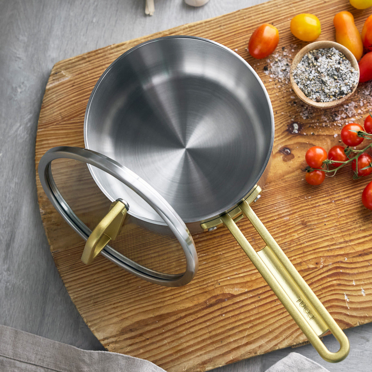 Stanley Tucci™ Uncoated Stainless Steel 2-Quart Saucepan with Lid - Image 5