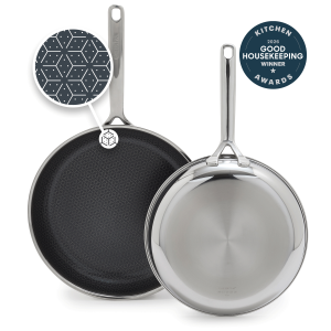 Spectra Thermobond Hybrid Ceramic Nonstick 10 and 12 Frypan Set