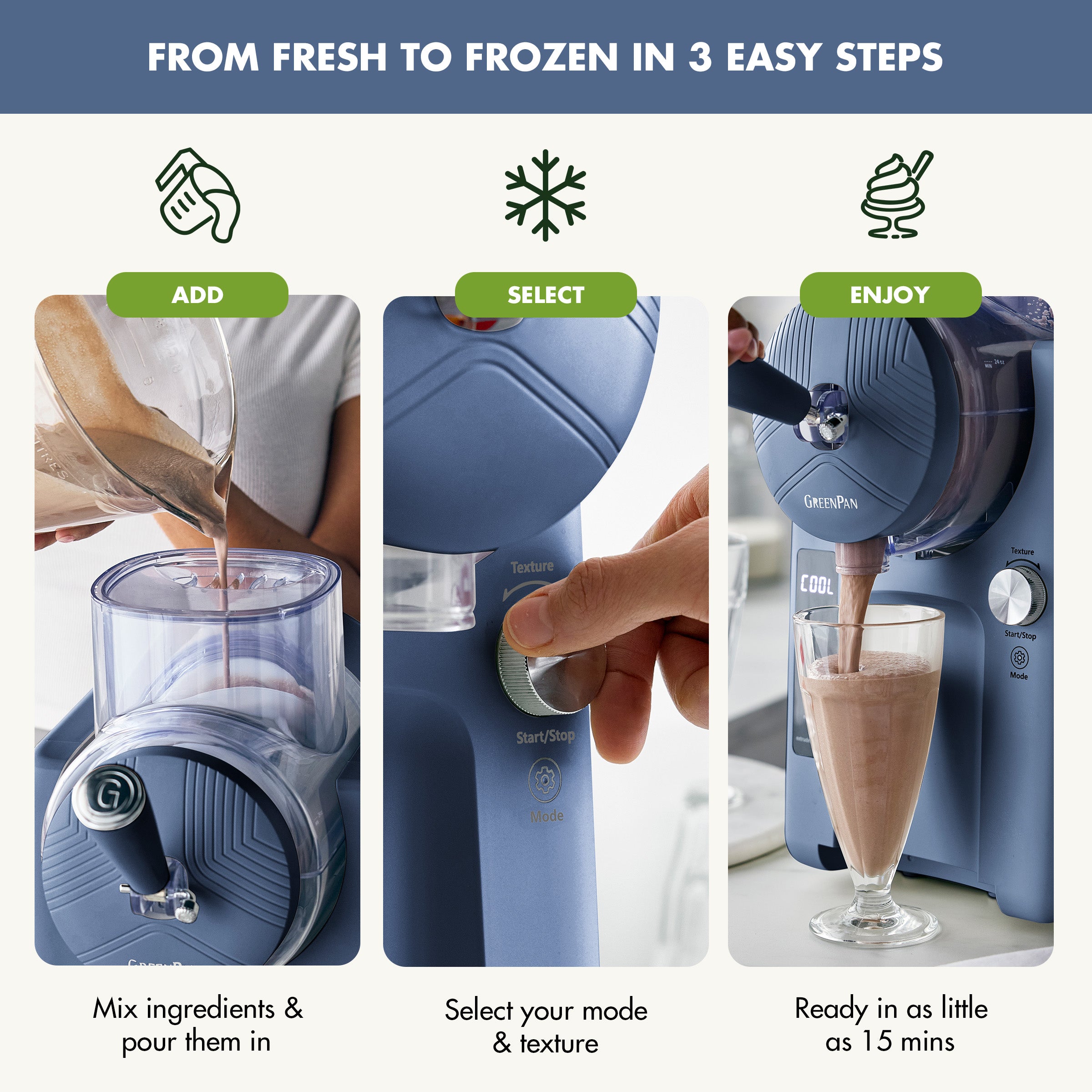 Frost Classic 15-in-1 Ice Cream & Frozen Drink Maker | Berry - Image 5