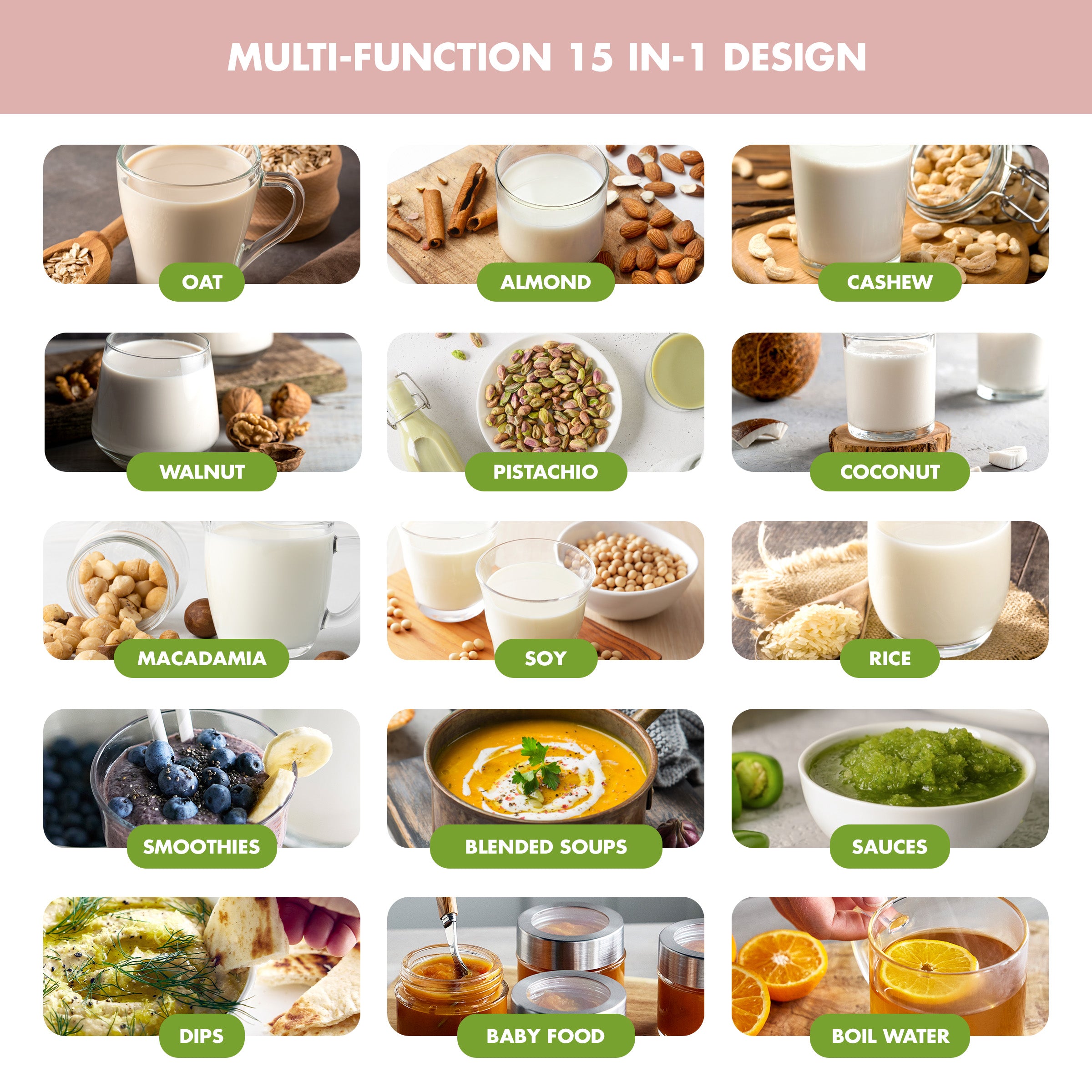 Better Blend Milk Maker | Pink - Image 13