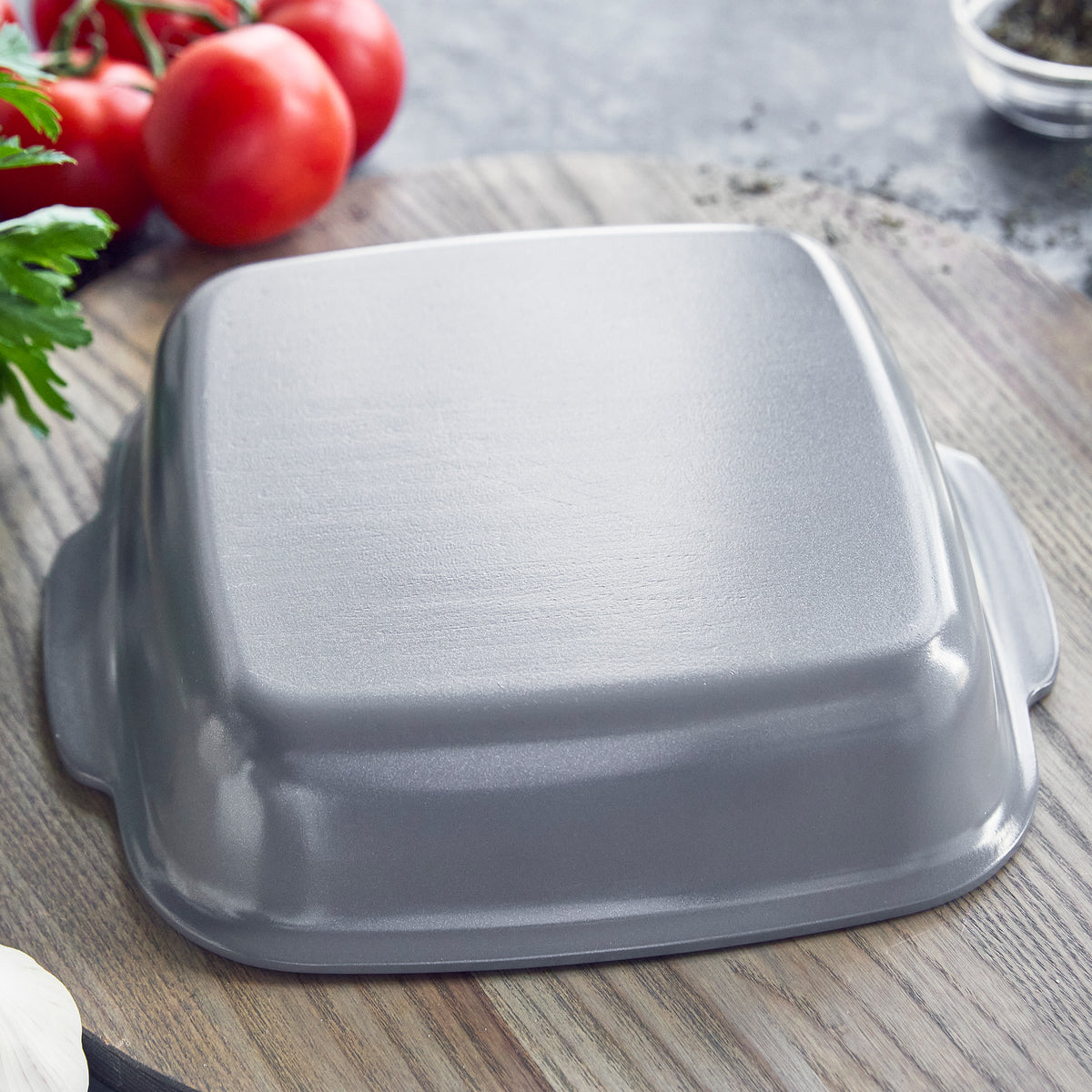 Premiere Ovenware Ceramic Nonstick 2-Piece Cake Pan Set | Gray - Image 7