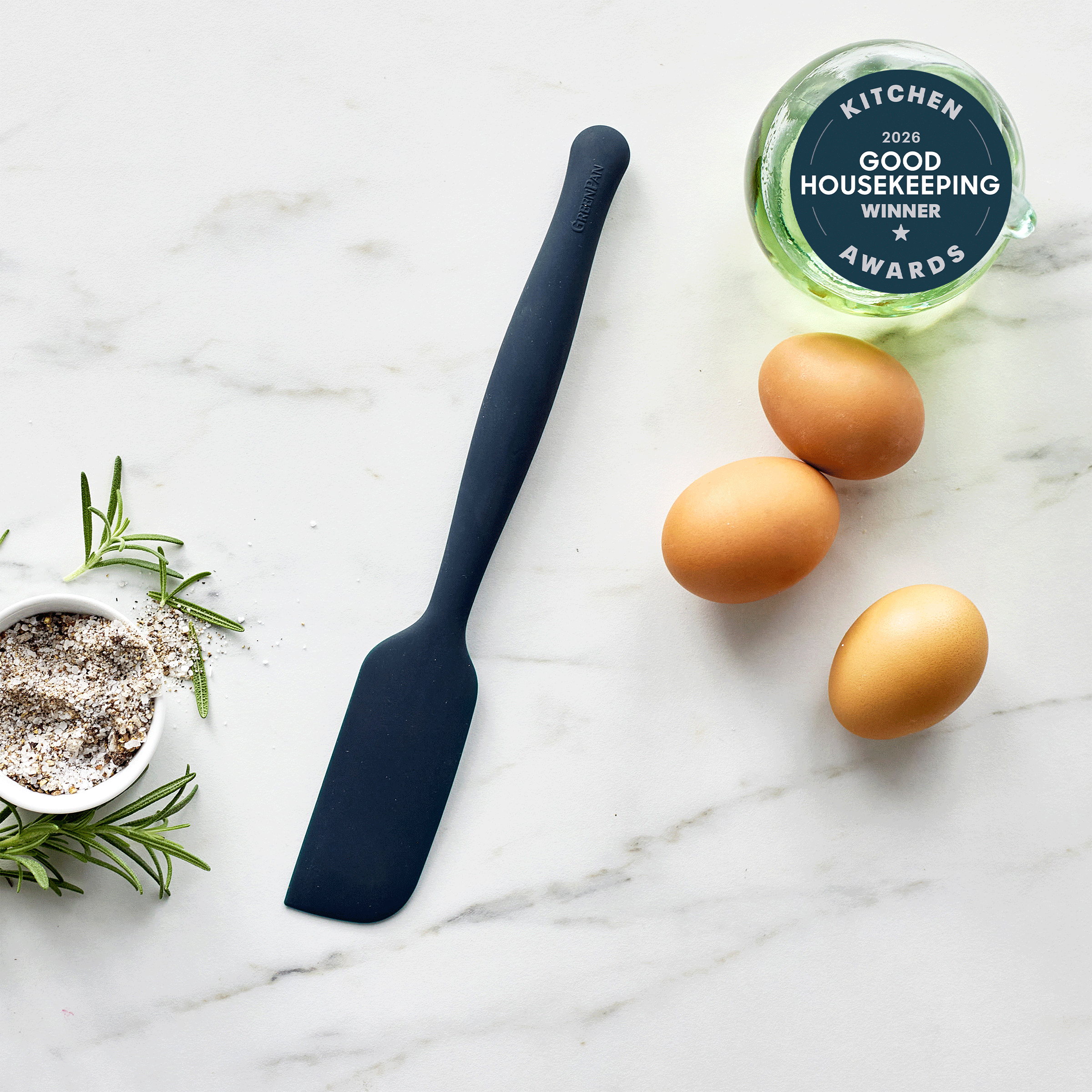 Premiere Silicone Small Jar Scraper | Oxford Blue - Image 2