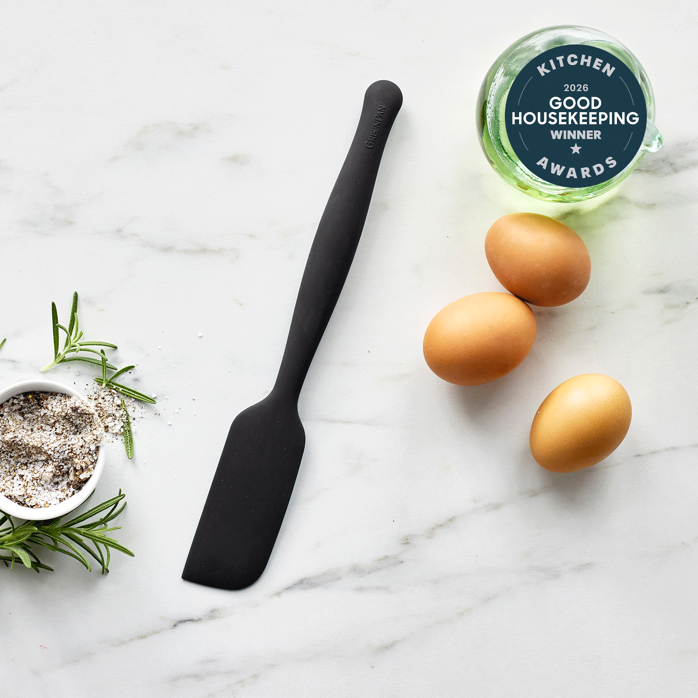 Premiere Silicone Small Jar Scraper | Black - Image 2