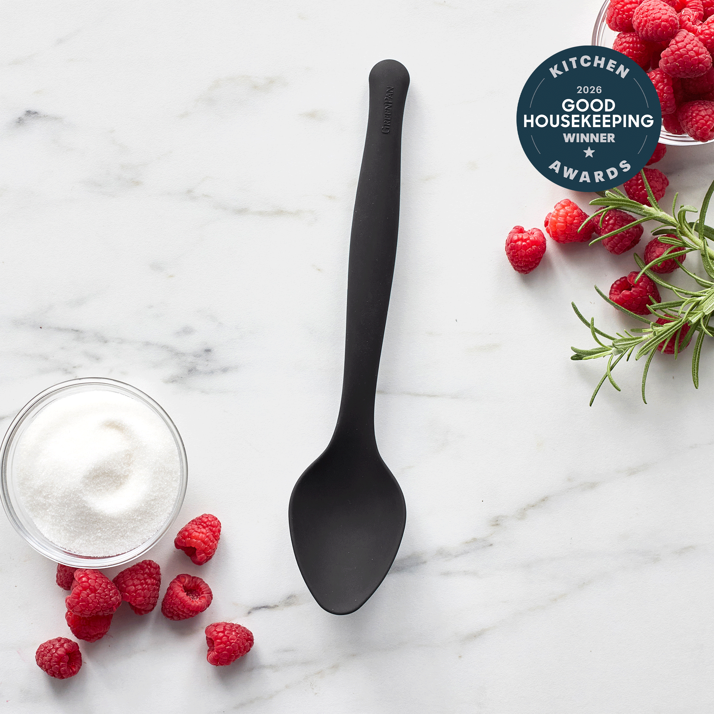 Premiere Silicone Tasting Spoon | Black - Image 2