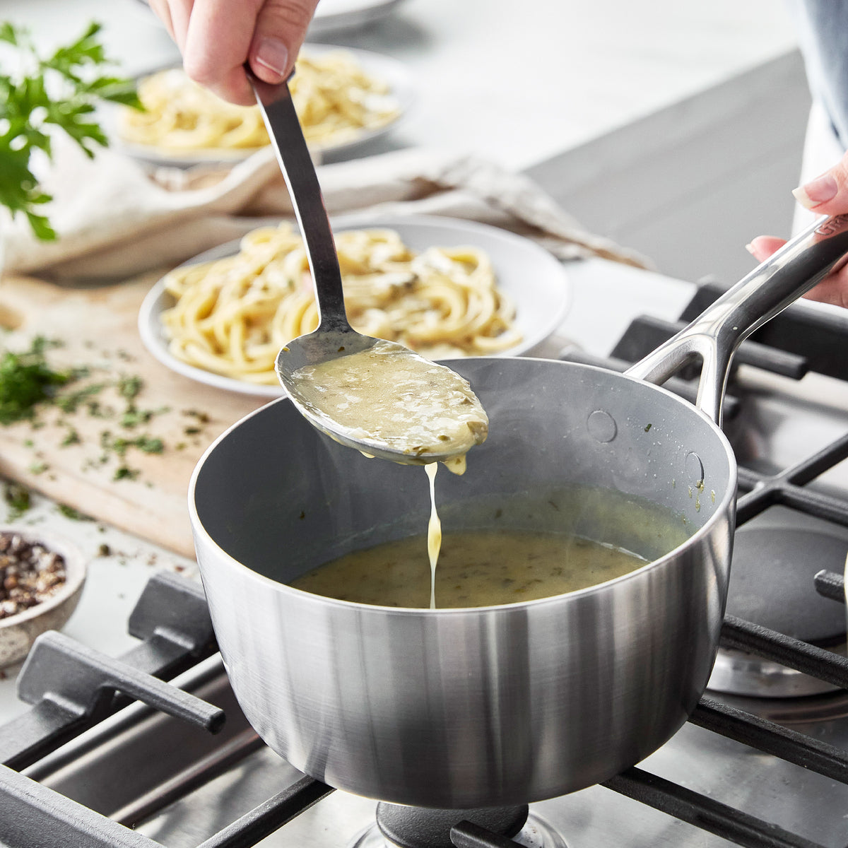 GP3 Thermolon 9G Ceramic Nonstick 14-Piece Cookware Set - Image 9