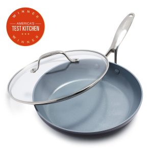 Valencia Pro Ceramic Nonstick 10 Frypan with Lid