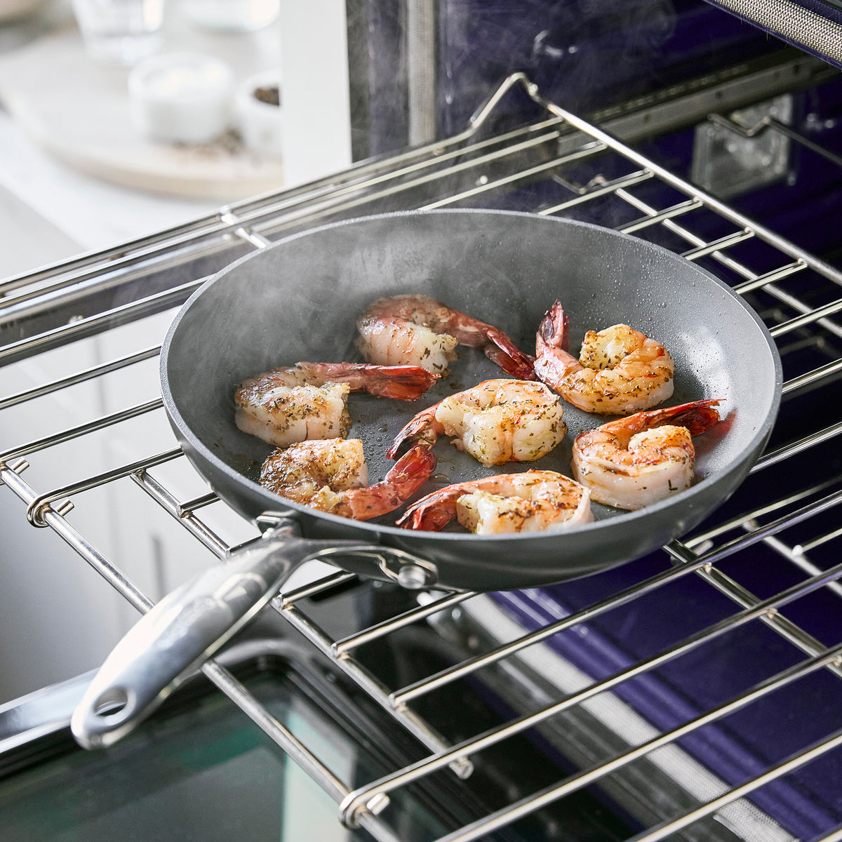 Valencia Pro Ceramic Nonstick 8 and 10 Frypan Set - Image 5