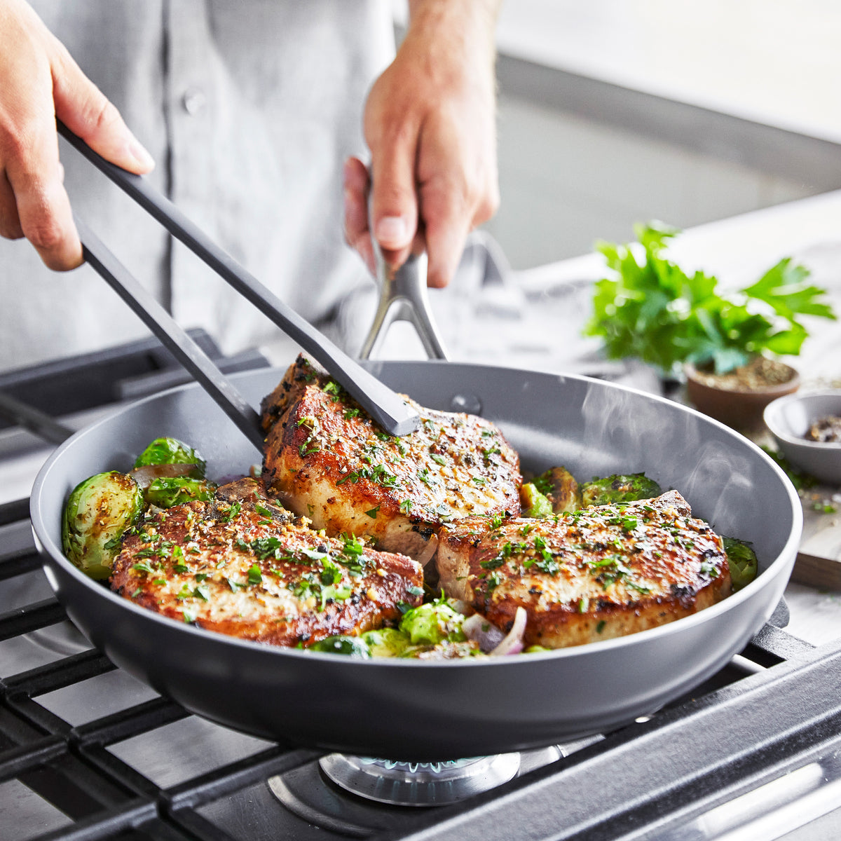 Valencia Pro Ceramic Nonstick 12 Frypan - Image 4