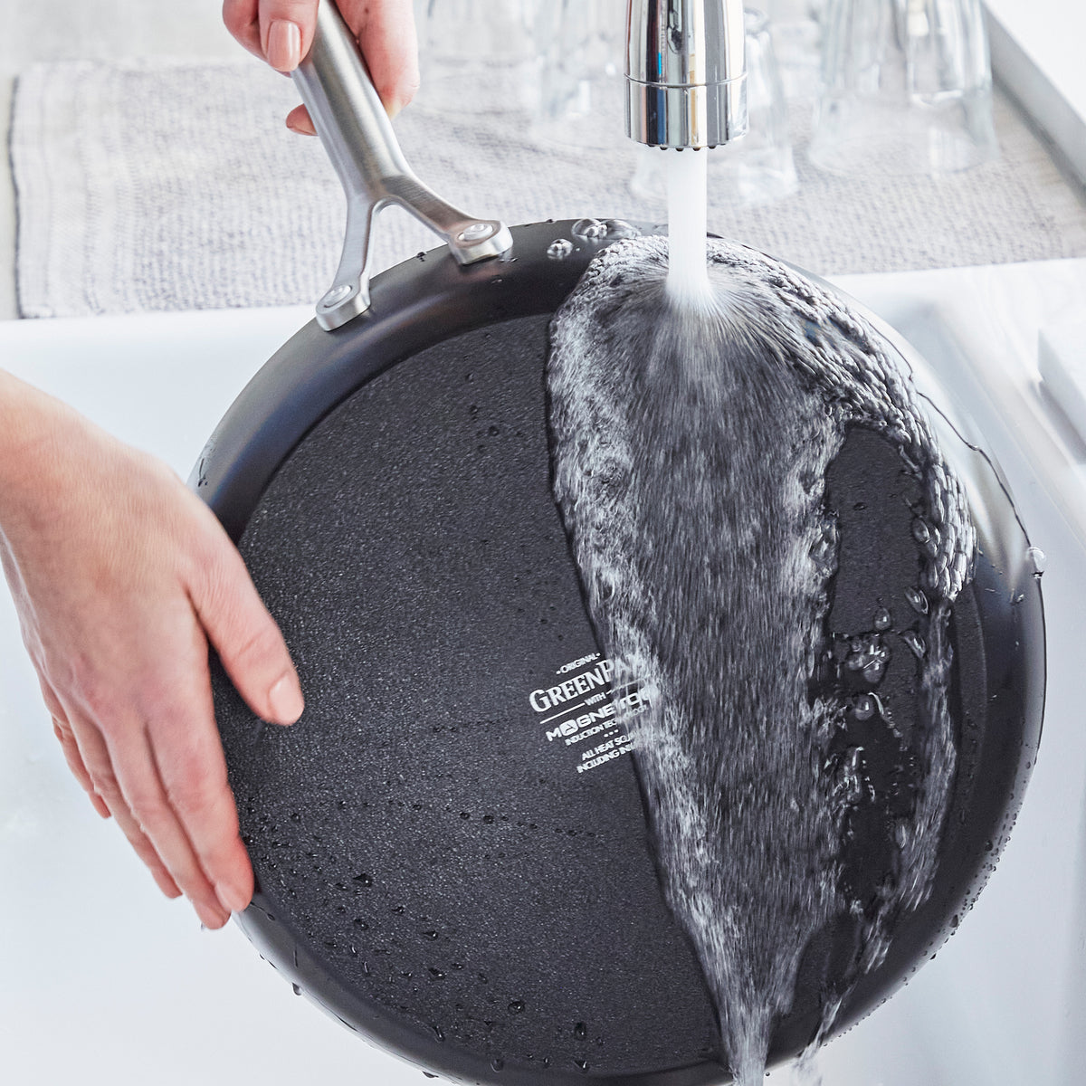 GP5 Infinite8 Ceramic Nonstick 9.5 and 11 Frypan Set - Image 9