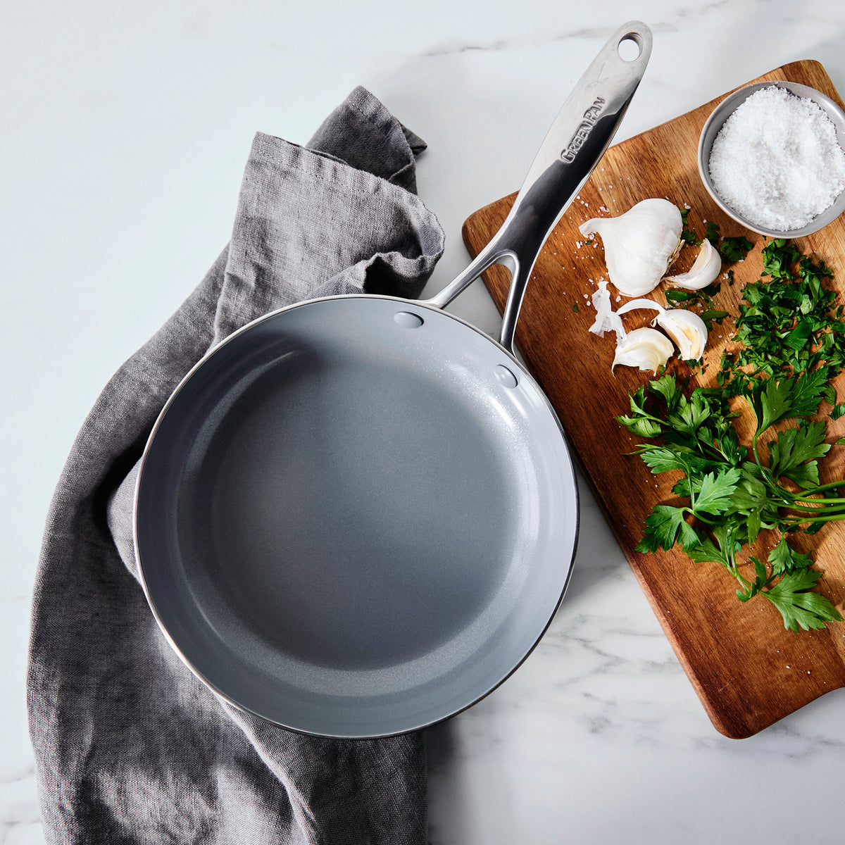 Valencia Pro Stainless Steel 8 Frypan - Image 6