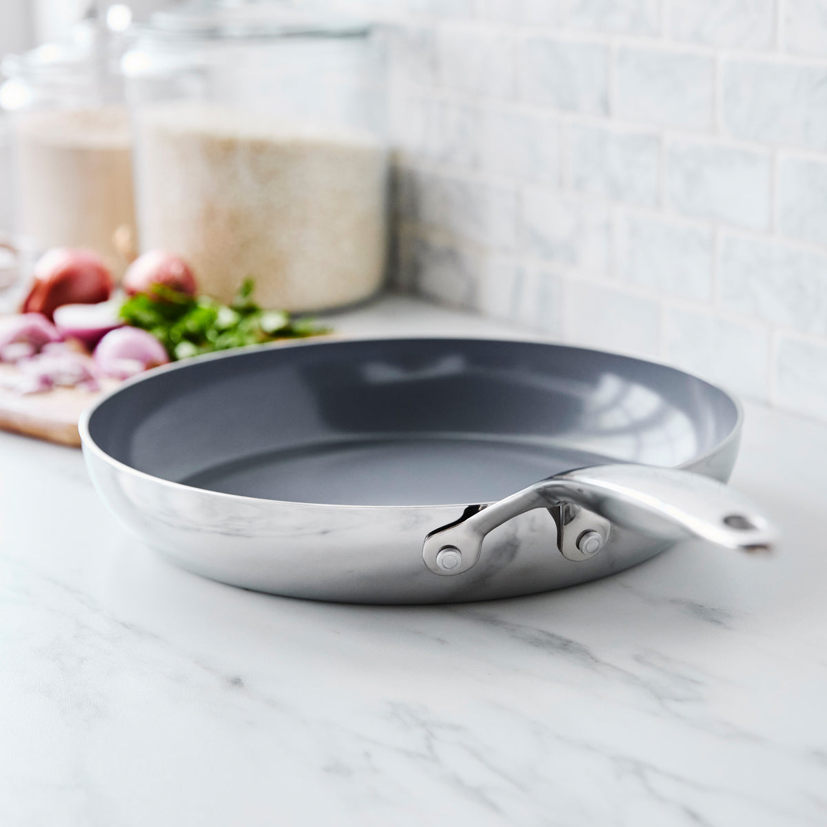 Valencia Pro Stainless Steel 12 Frypan - Image 7
