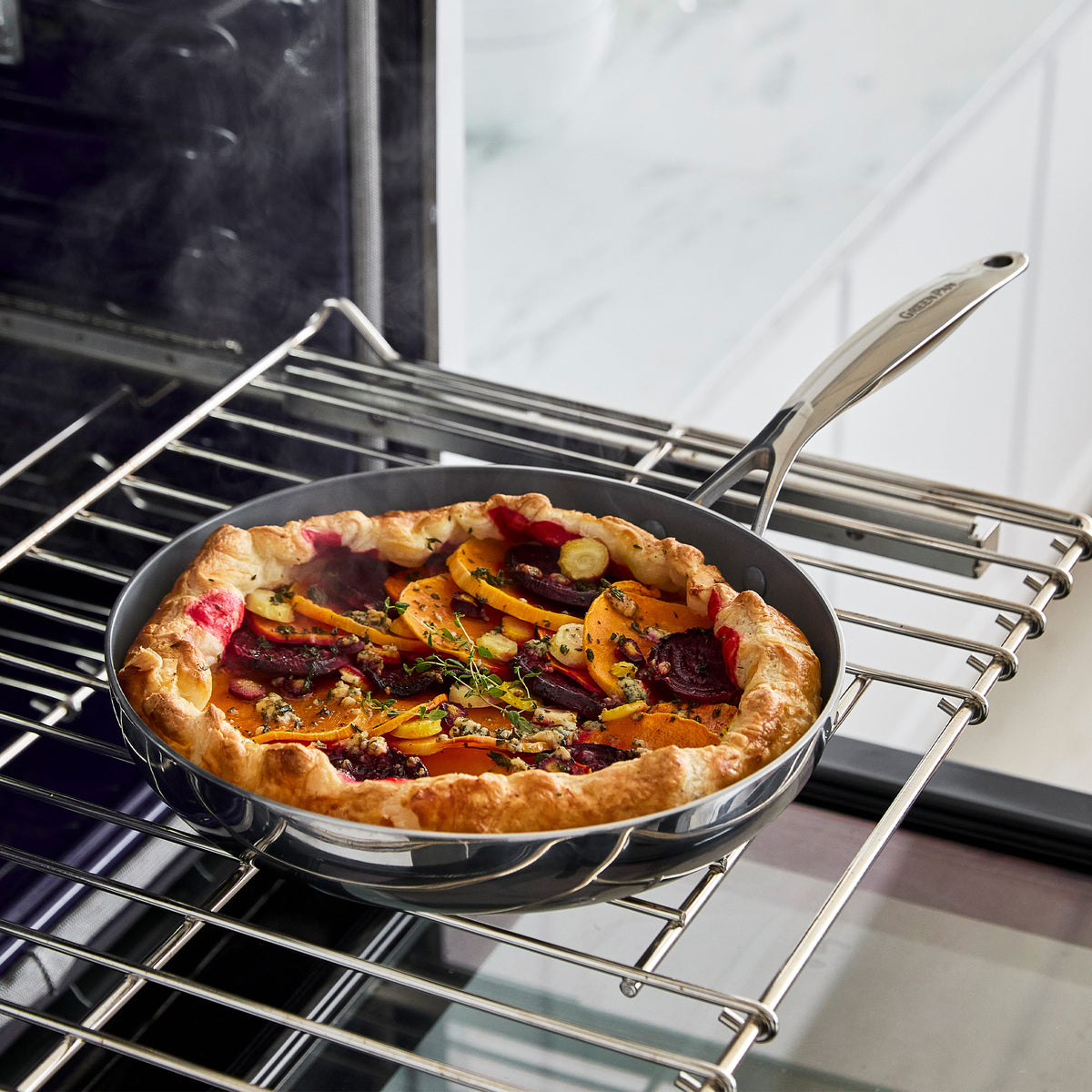 Valencia Pro Stainless Steel 12 Frypan - Image 4