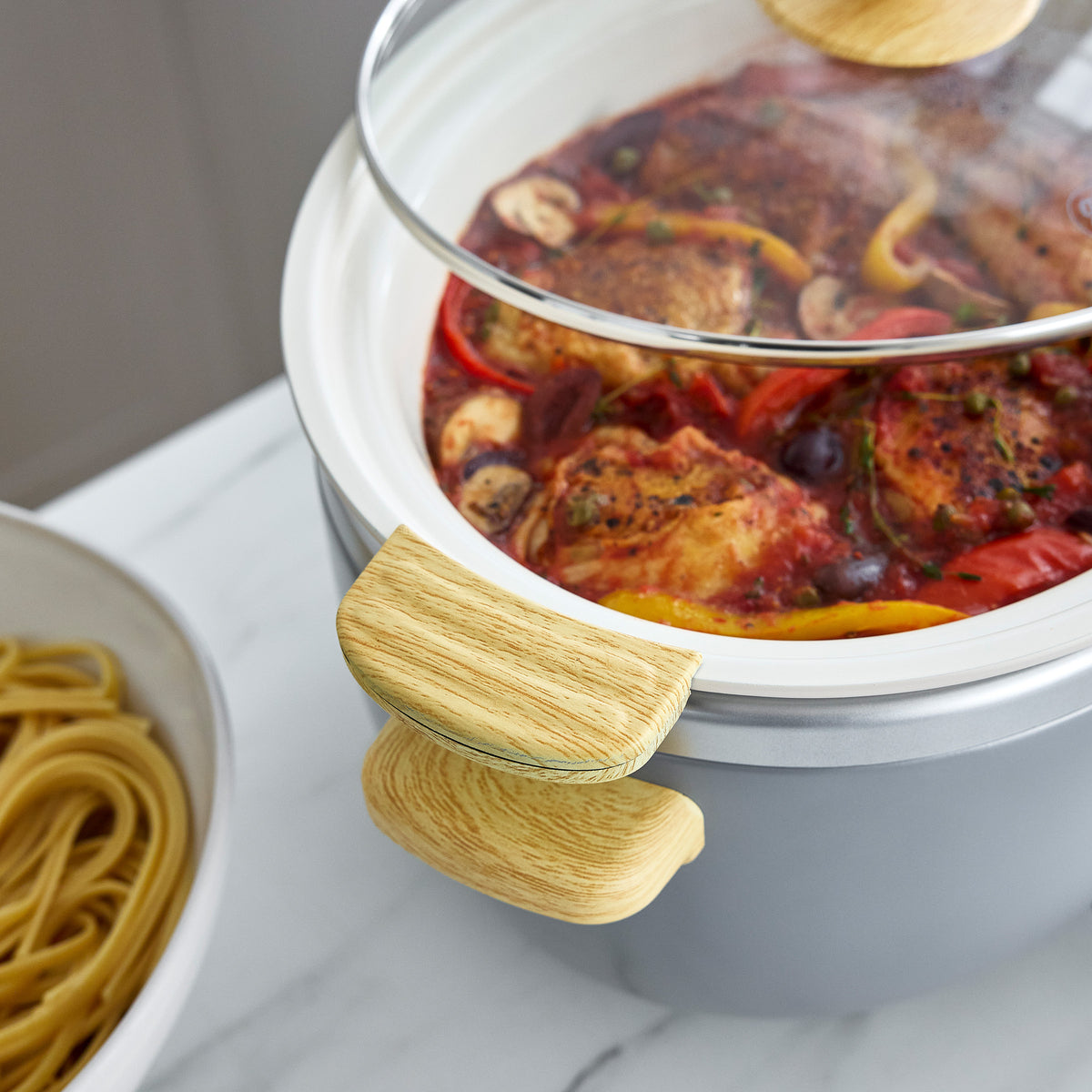 GreenLife Healthy 6-Quart Slow Cooker | Quartz Gray - Image 9