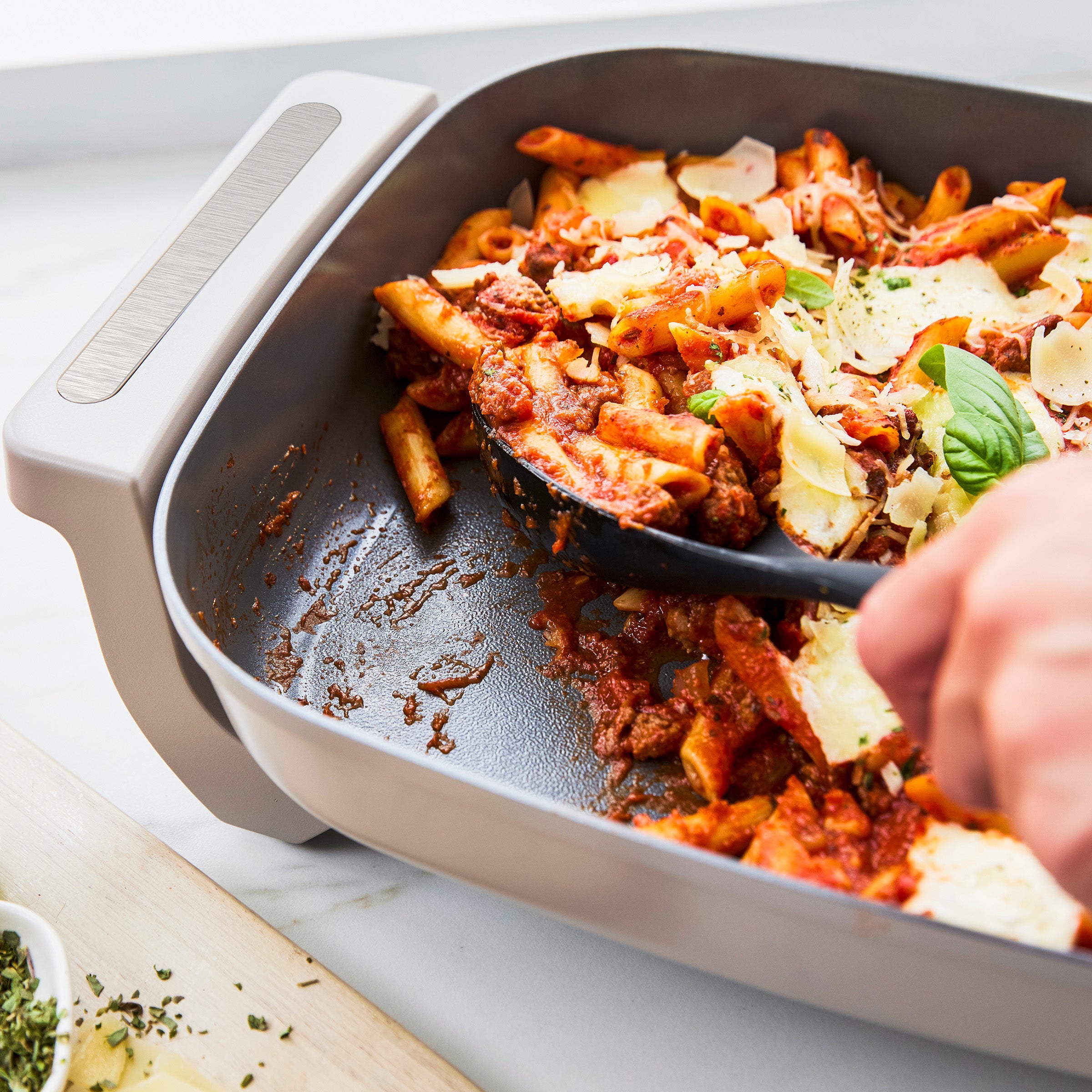 7-Quart Advanced Skillet | Clay - Image 6