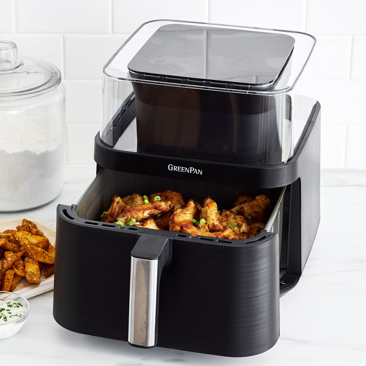 Bistro 7-Quart 360° Clear View Air Fryer - Image 5