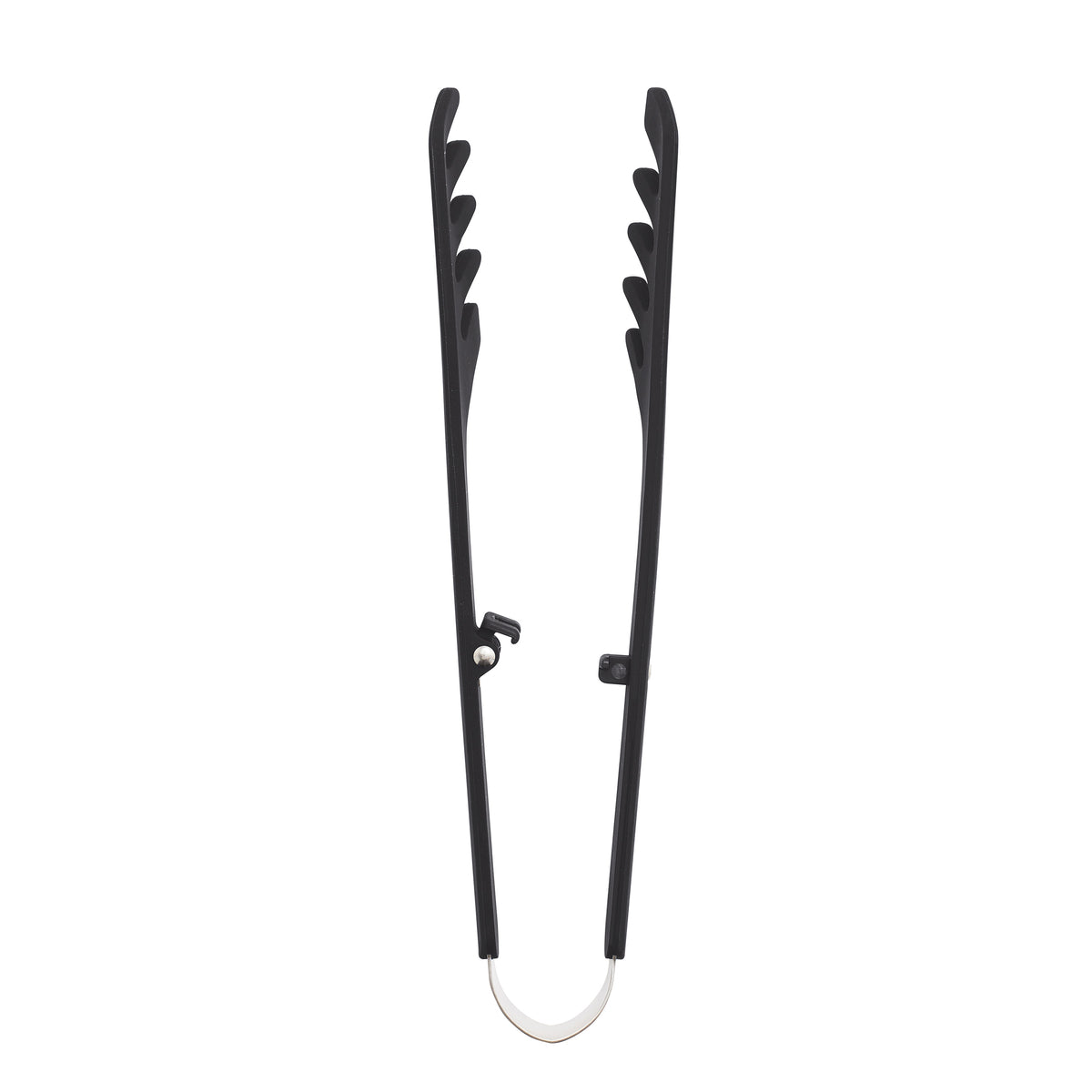 Premiere Silicone Locking Pasta Tongs | Black - Image 7