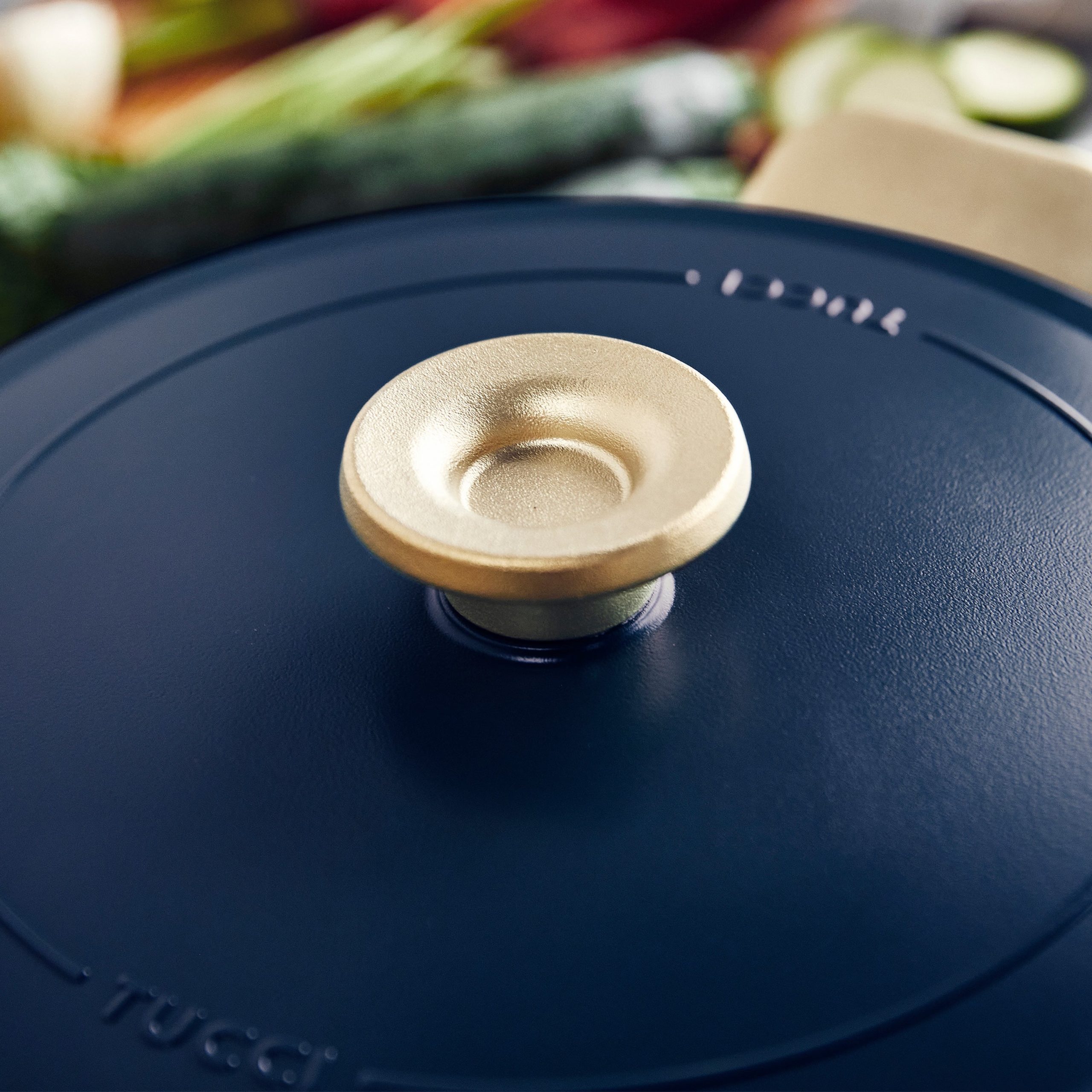 Stanley Tucci™ Ceramic Nonstick 6.5-Quart Dutch Oven | Marino Blue - Image 6
