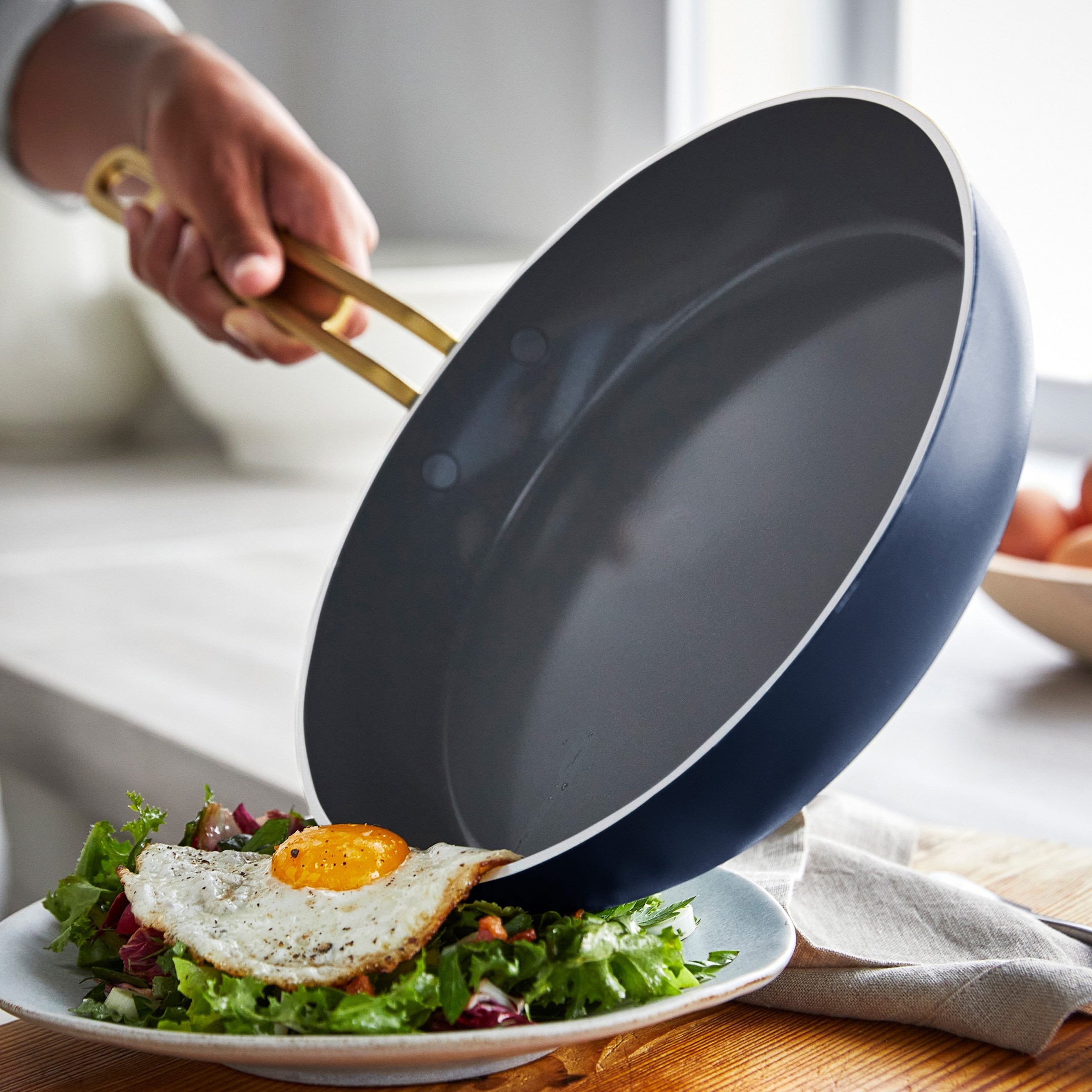 Stanley Tucci™ Ceramic Nonstick 4-Piece Chef Set | Marino Blue - Image 6