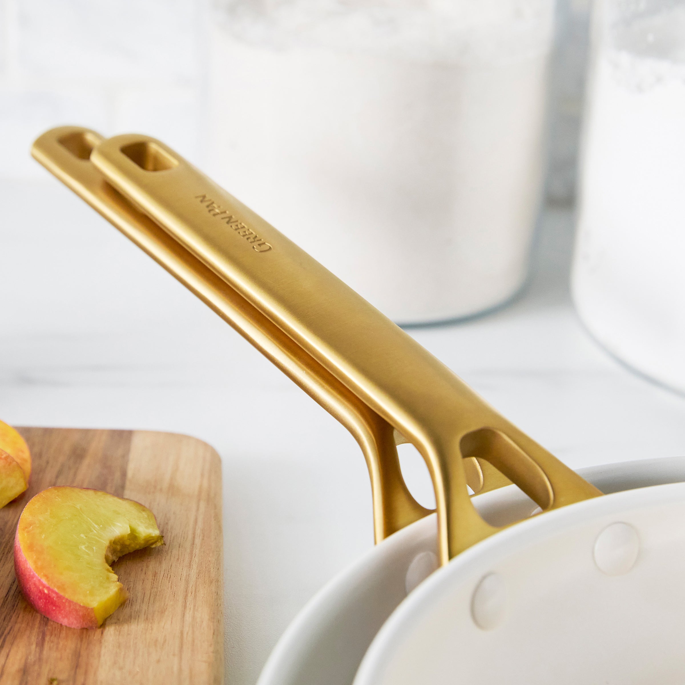 Reserve Pro Ceramic Nonstick 8. 10 and 12 Frypan Set | Oyster - Image 7