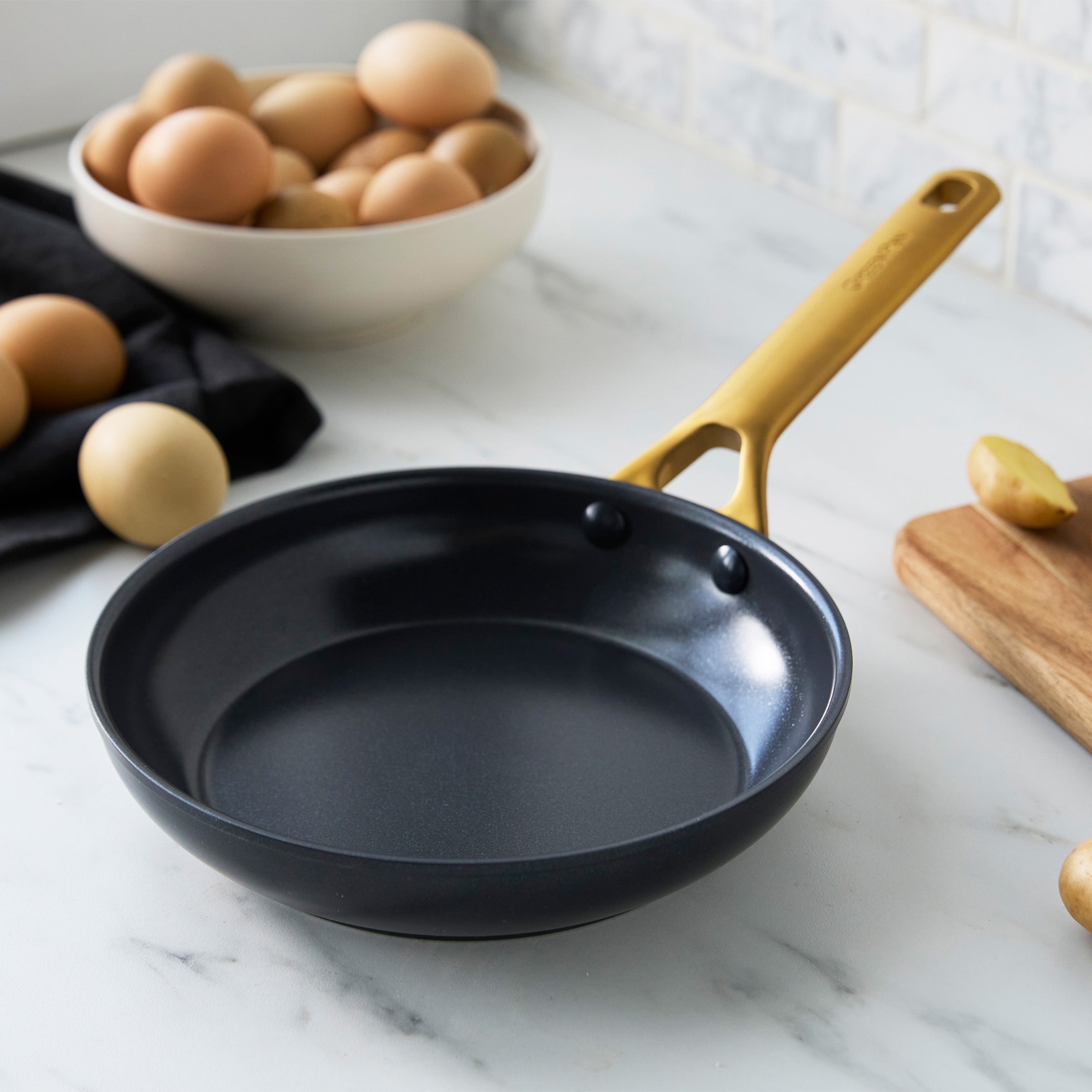 Reserve Pro Ceramic Nonstick 8 Frypan | Black - Image 2