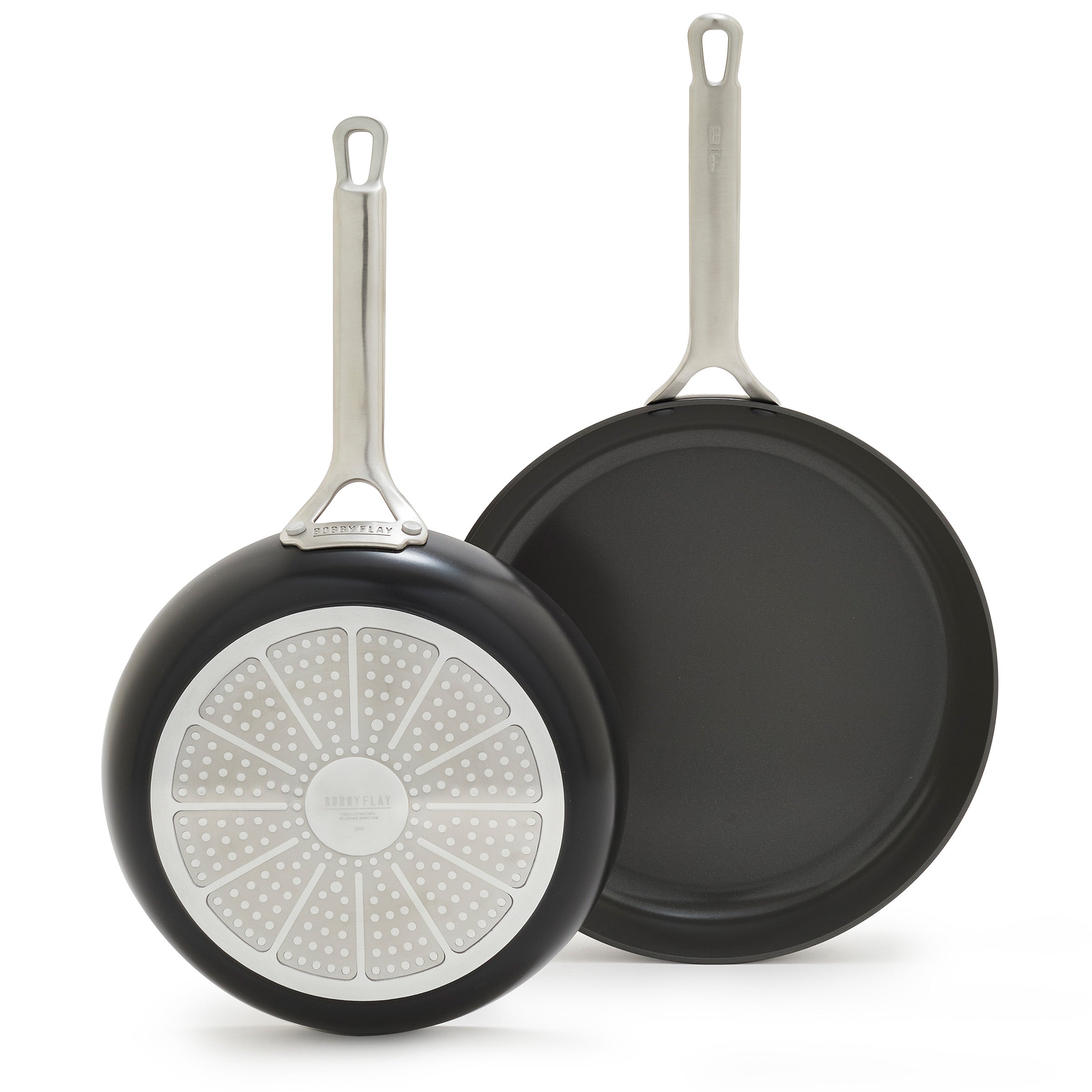 Bobby Flay by GreenPan Chef Series Hard Anodized 10 and 12 Frypan Set