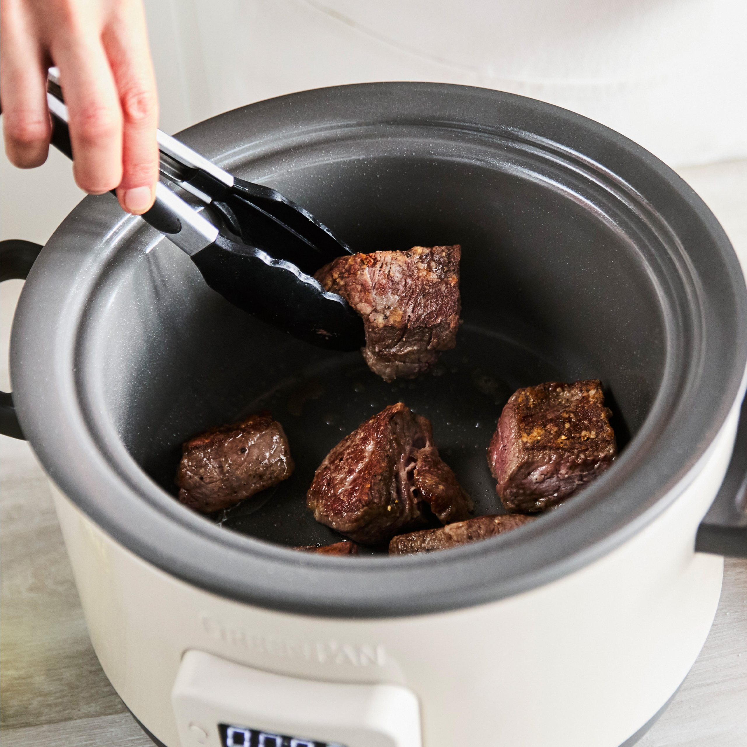 Bistro 4-Quart Slow Cooker with In-Pot Browning | Macadamia - Image 6