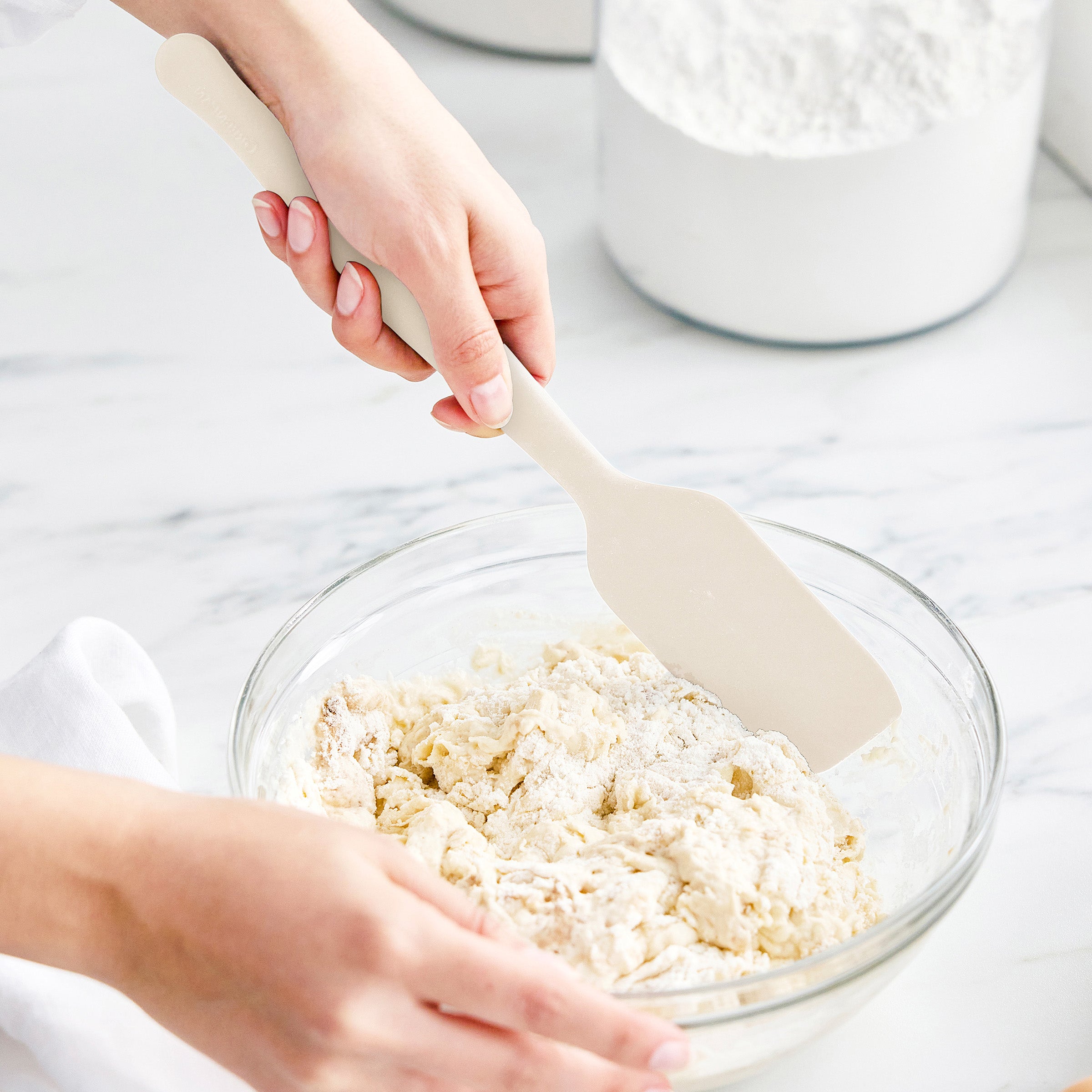 Premiere Silicone 6-Piece Utensil Set | Bisque - Image 6