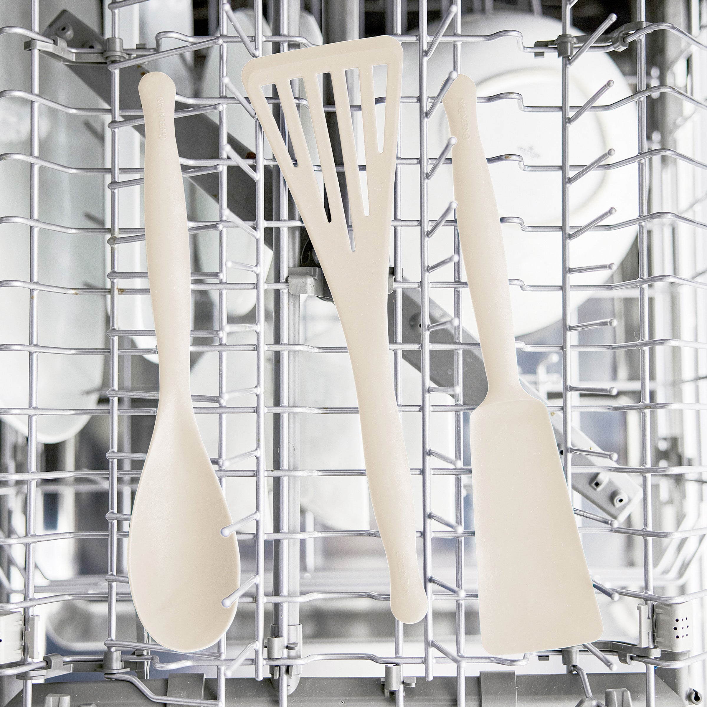Premiere Silicone 6-Piece Utensil Set | Bisque - Image 8