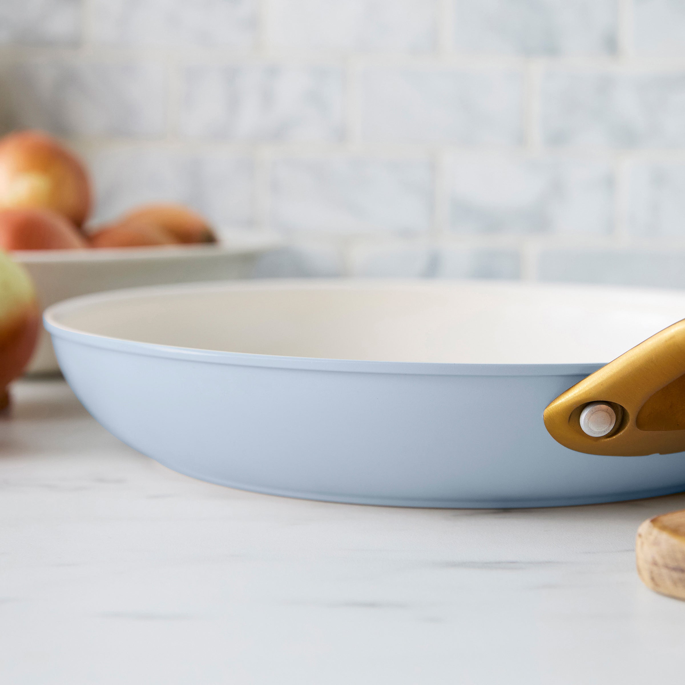 Reserve Pro Ceramic Nonstick 8. 10 and 12 Frypan Set | Glacier - Image 8