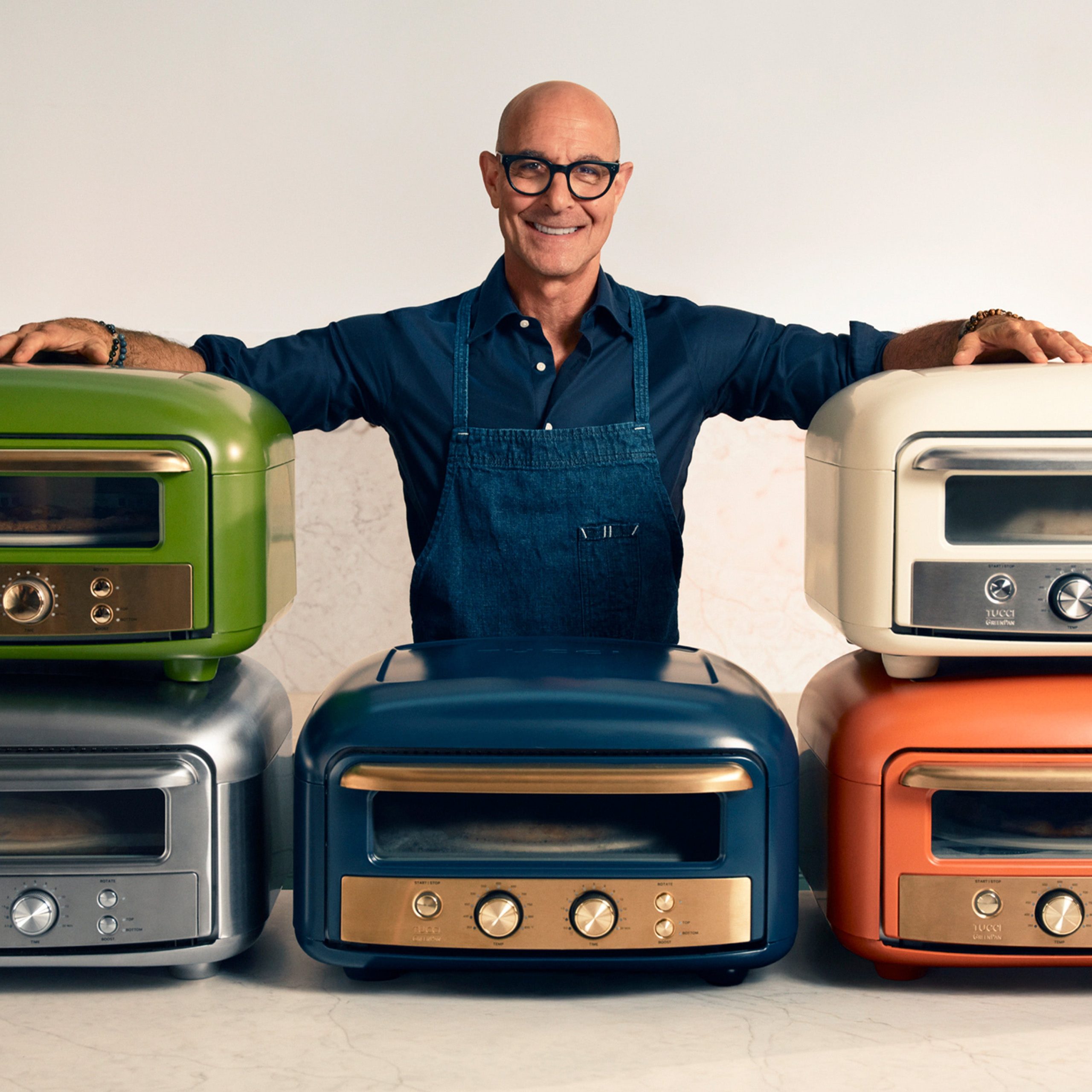 Stanley Tucci™ Indoor and Outdoor Pizza Oven | Carrara White - Image 2