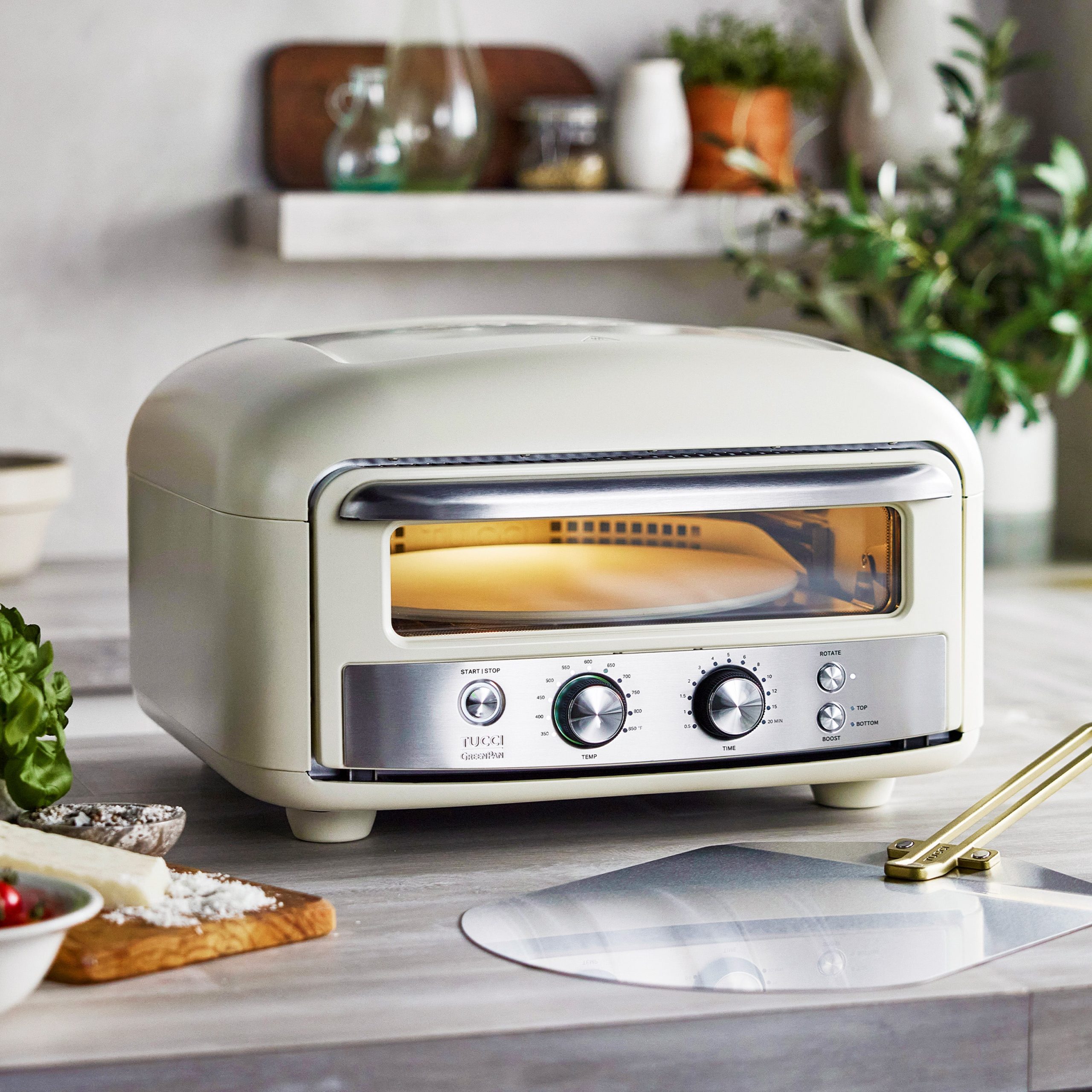 Stanley Tucci™ Indoor and Outdoor Pizza Oven | Carrara White - Image 9