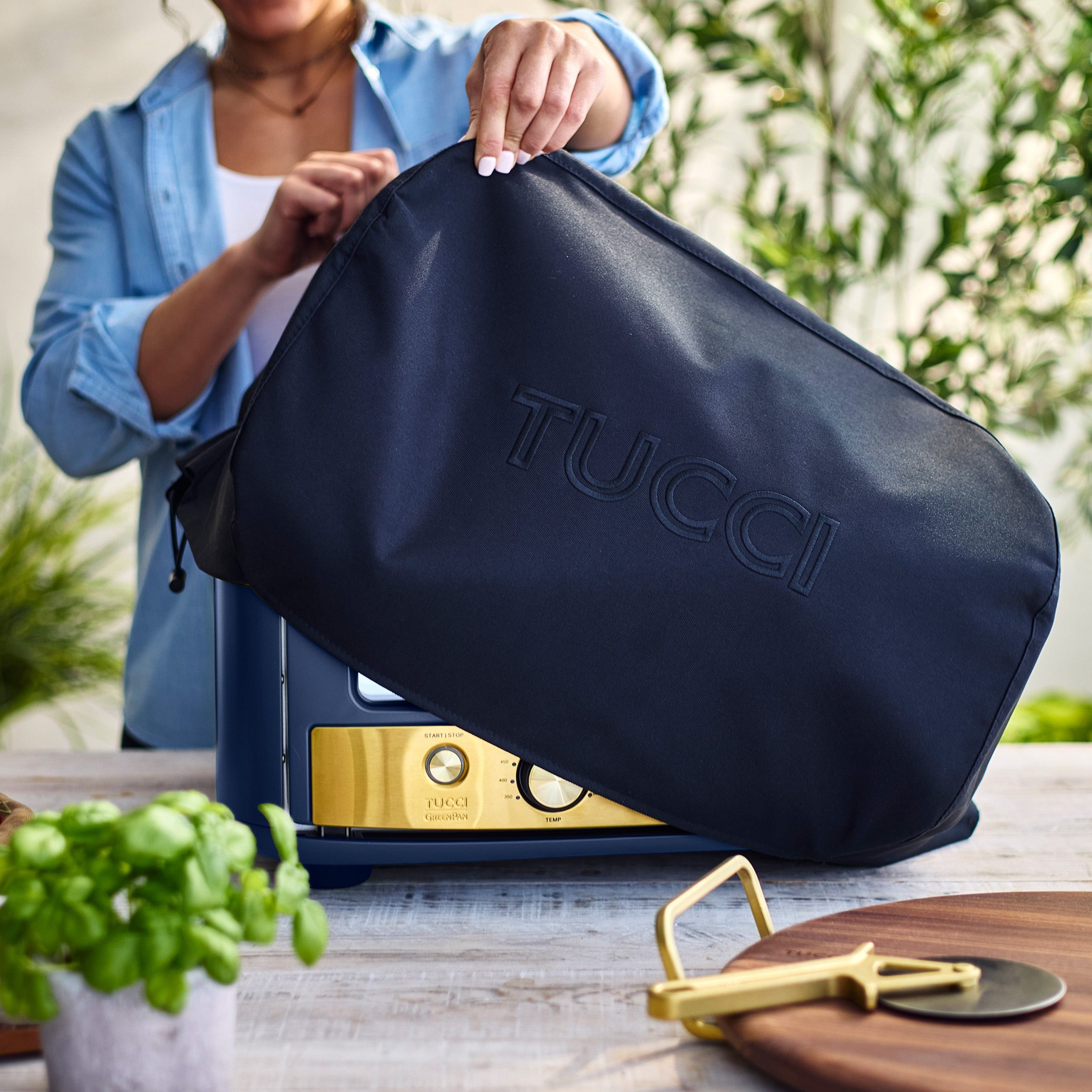 Stanley Tucci™ Indoor and Outdoor Pizza Oven | Marino Blue - Image 8