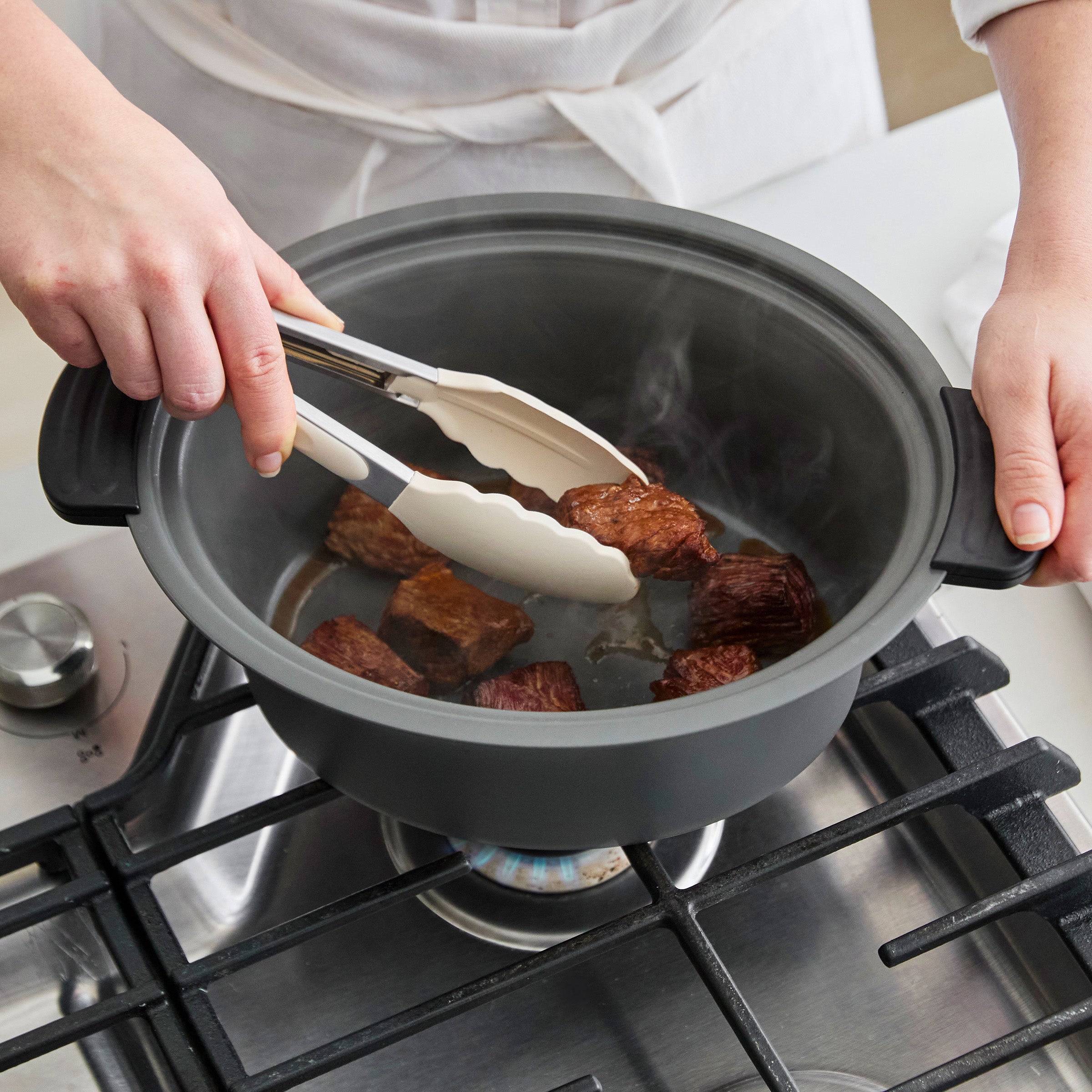 GreenLife Healthy 3.5-Quart Slow Cooker | White - Image 5