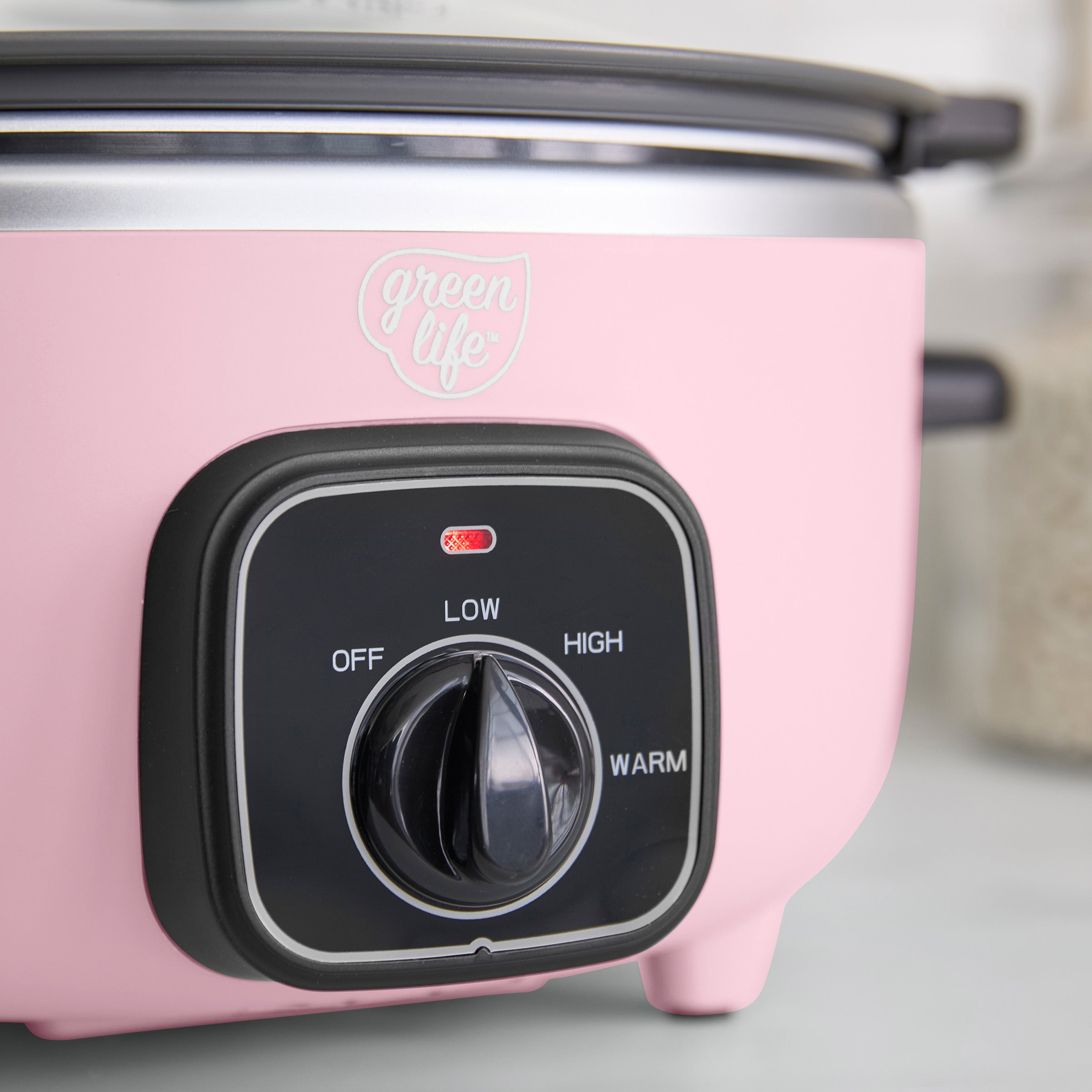 GreenLife Healthy 3.5-Quart Slow Cooker | Pink - Image 4